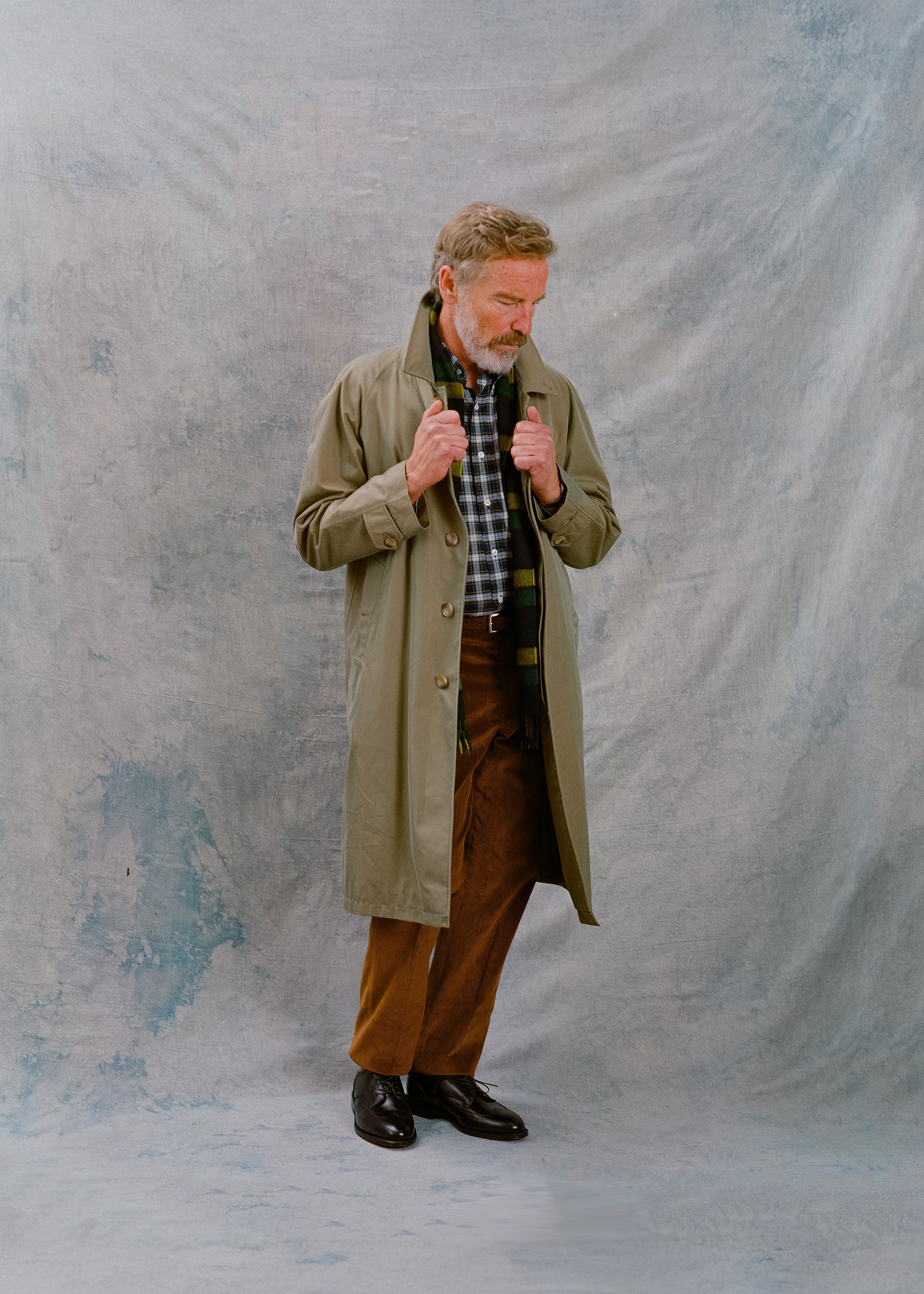 Made-in-USA Dress Gordon Tartan Flannel Sport Shirt - Classic Fit