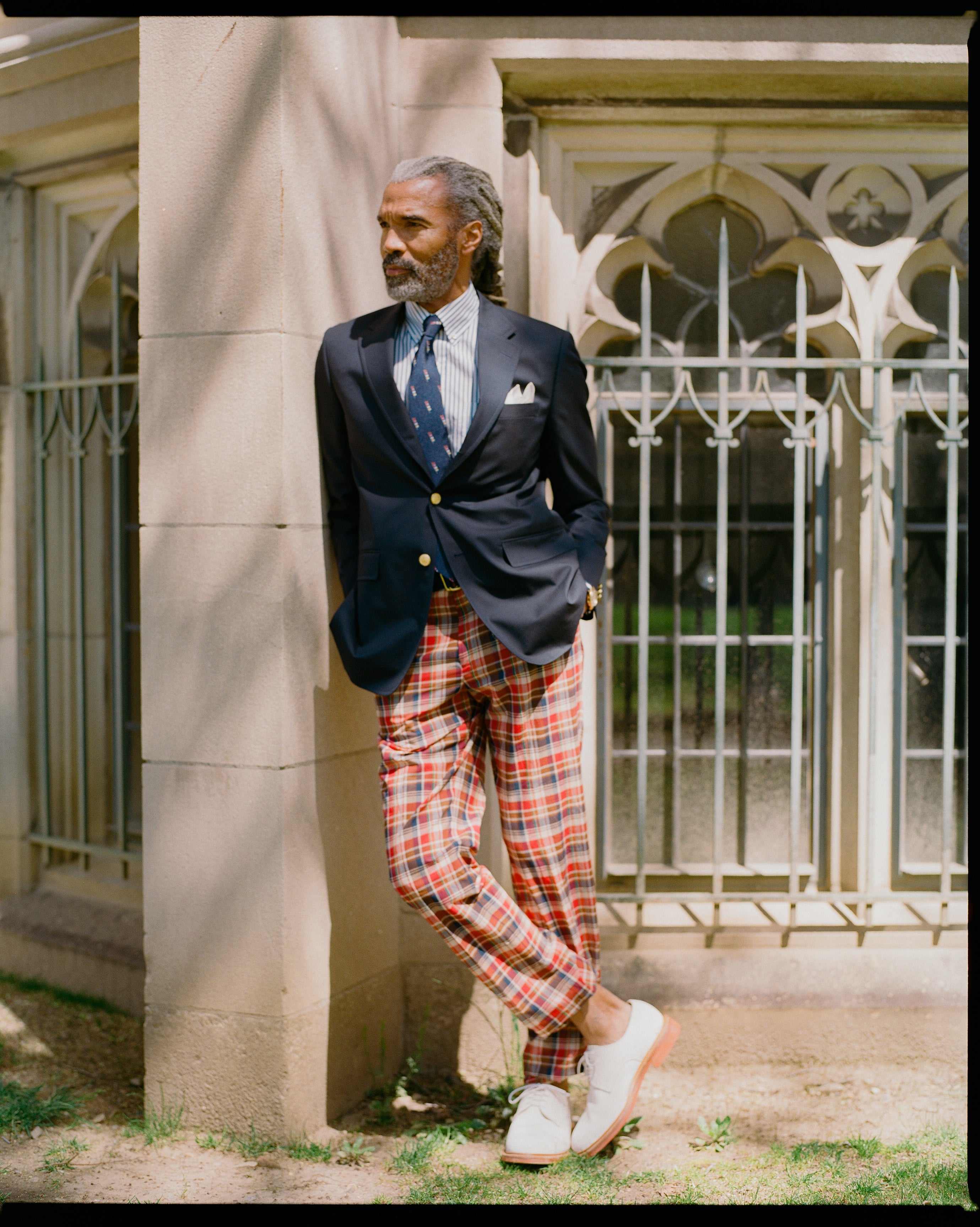 Classic White Suede Bucks