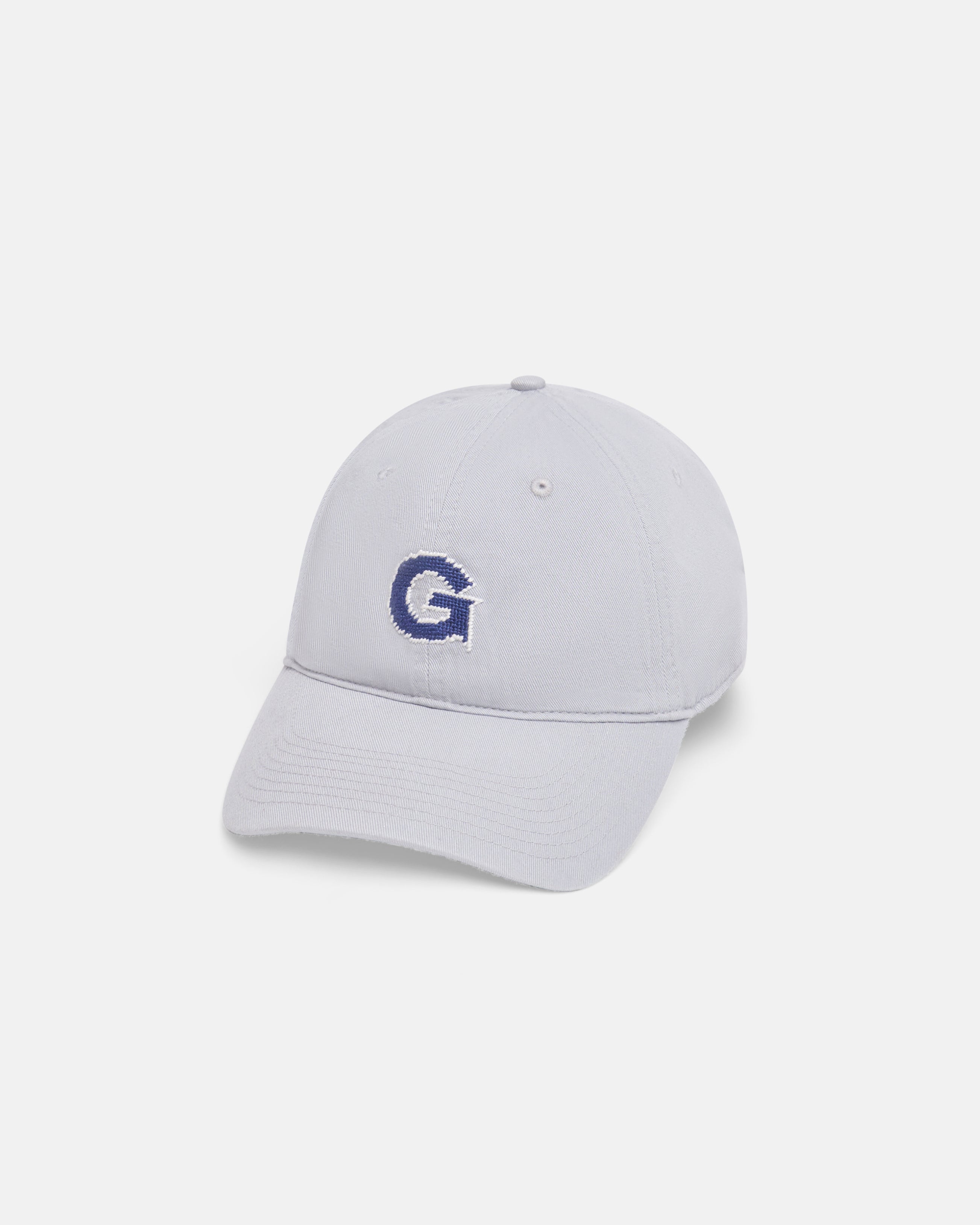 Georgetown University Grey Needlepoint Hat