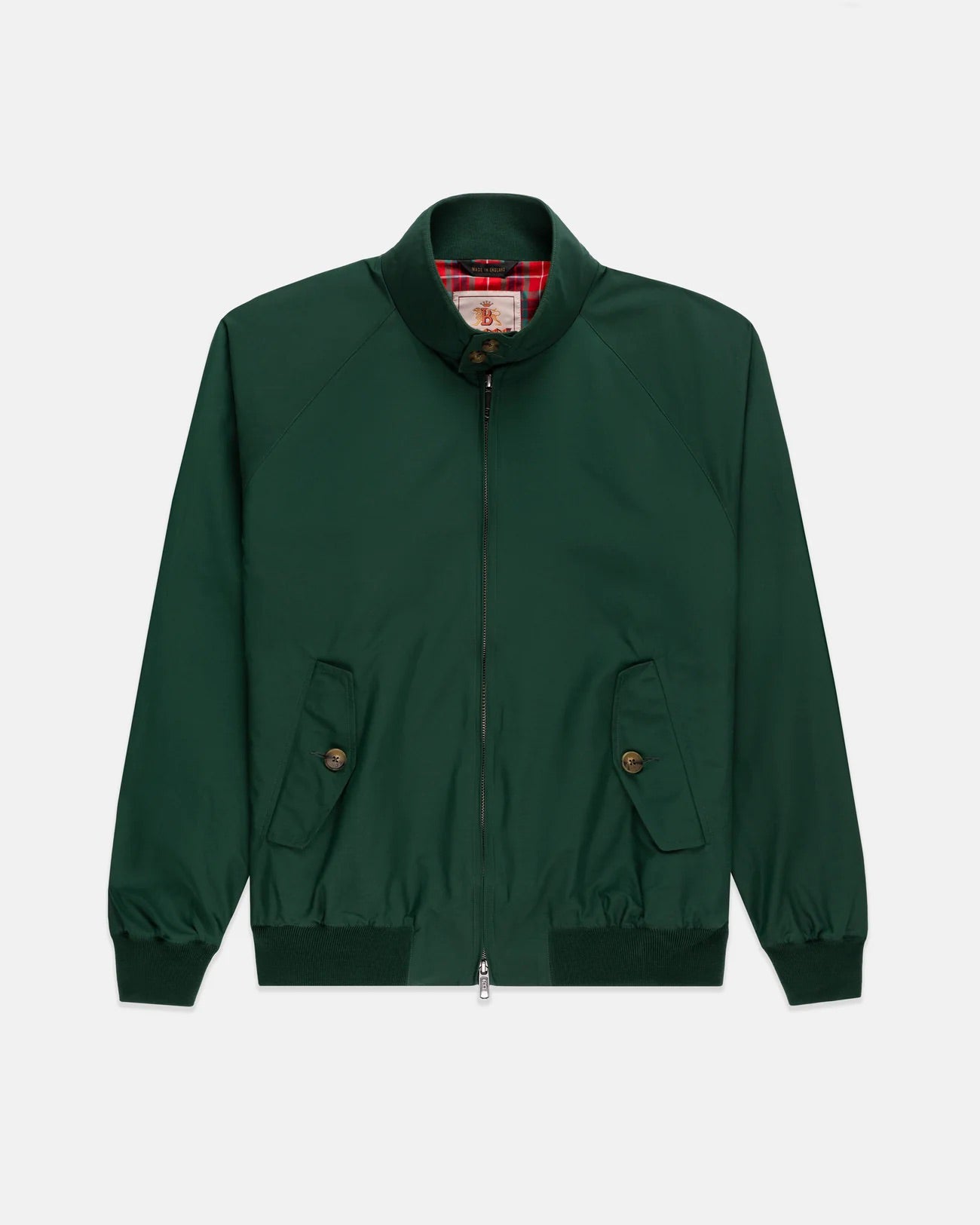 Made-in-England Racing Green Baracuta G9 Harrington Jacket