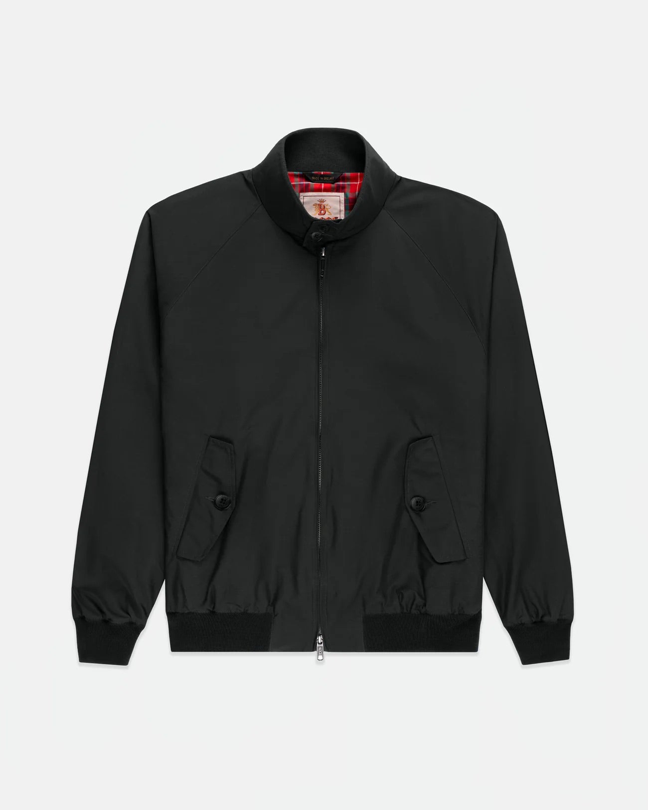 Made-in-England Black Baracuta G9 Harrington Jacket