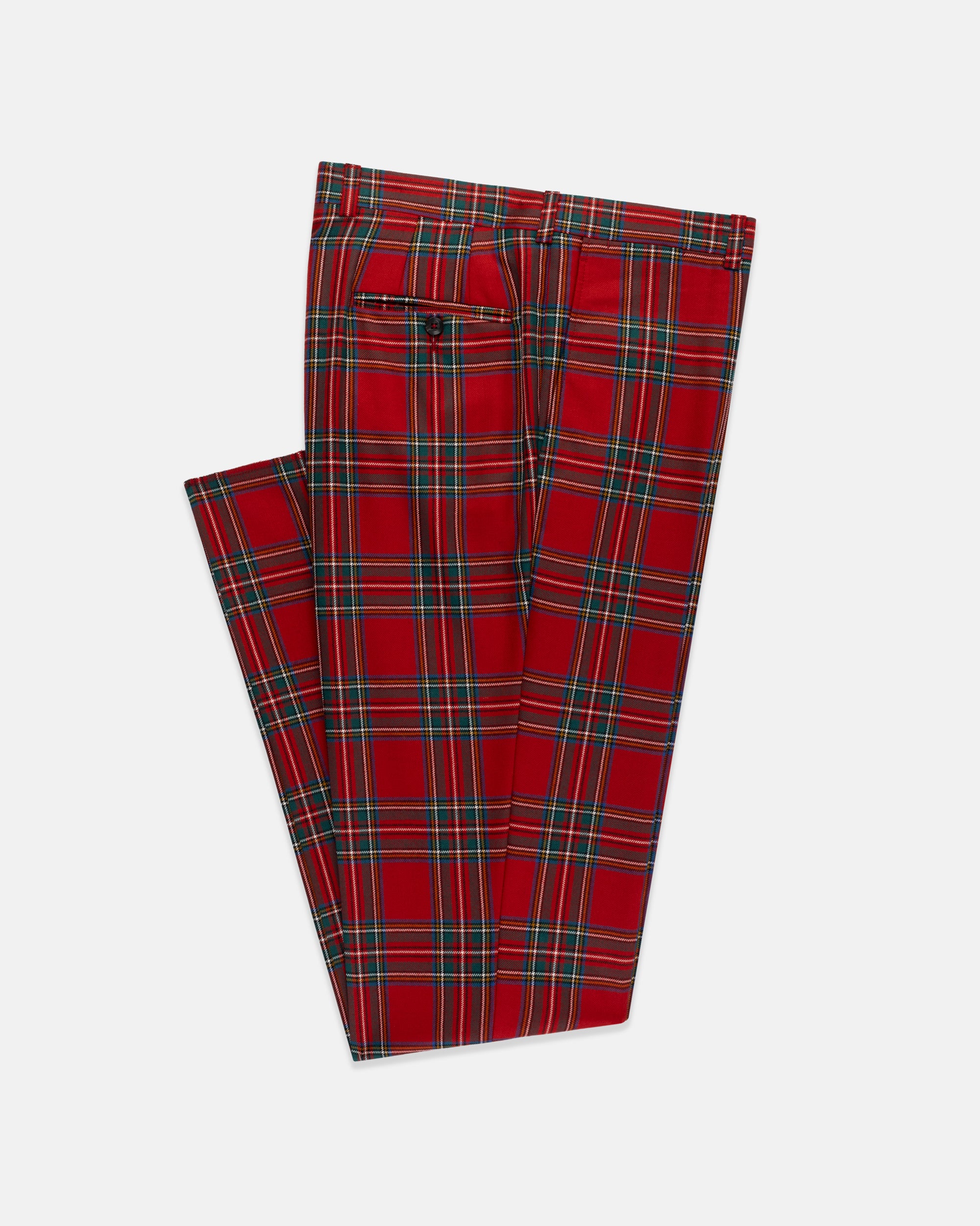 Made-in-Canada Royal Stewart Tartan Wool Trouser