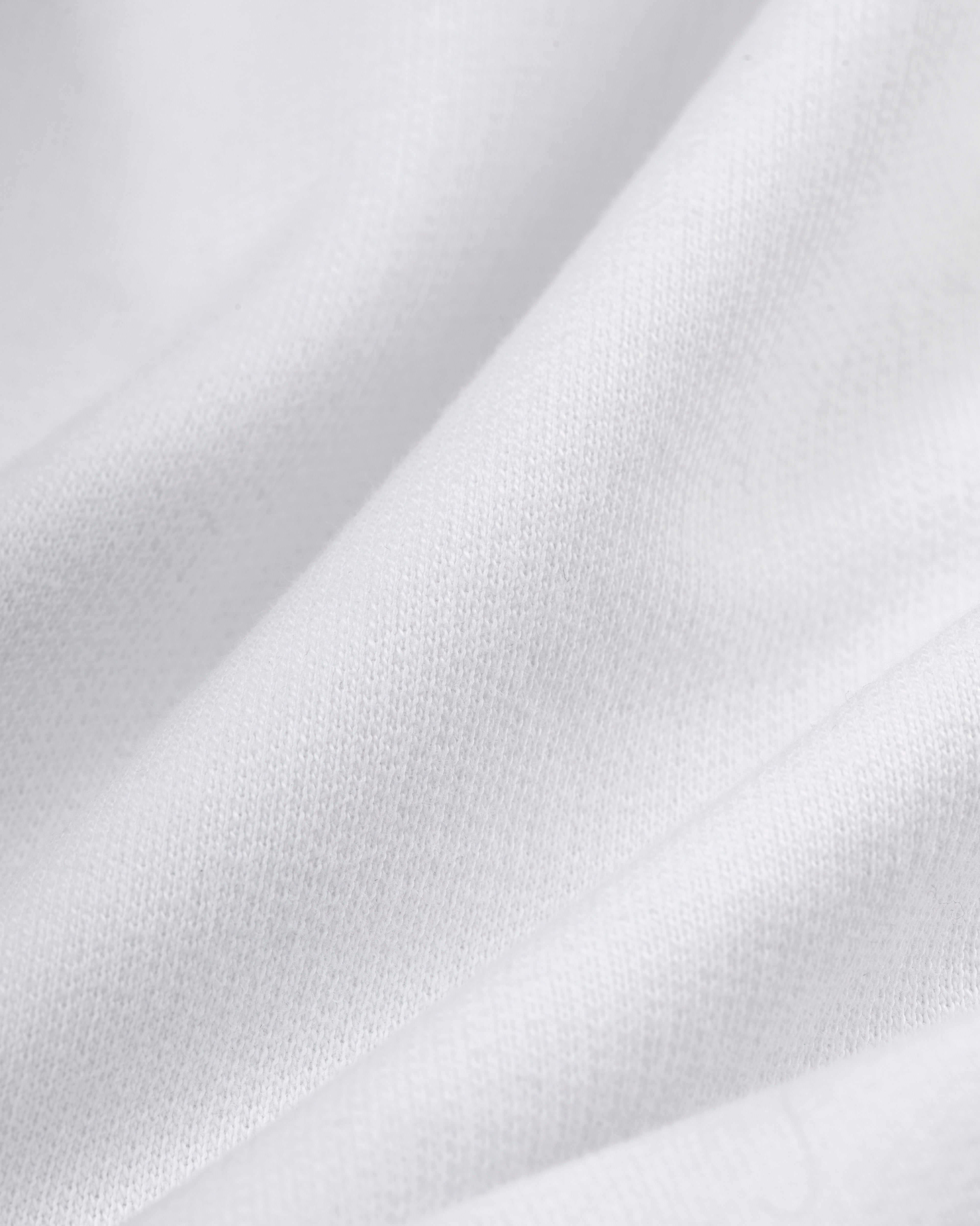 White Cotton Crewneck Sweatshirt