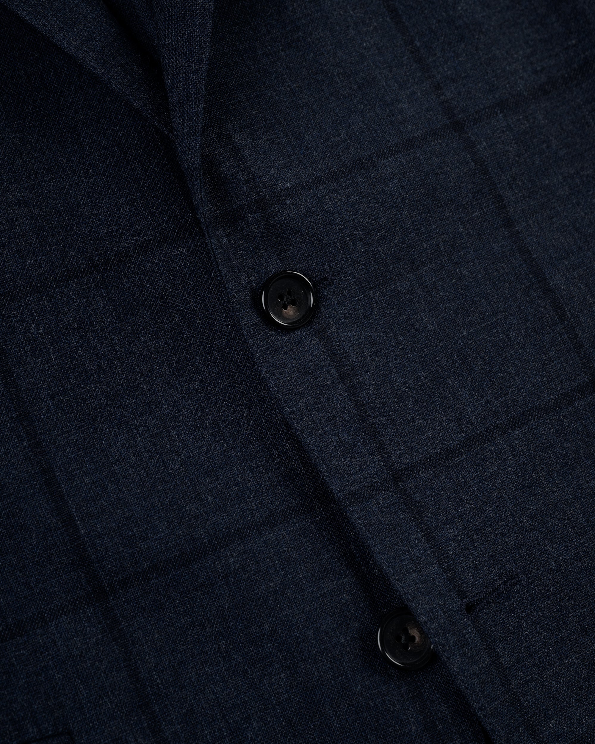 Made-in-USA Grey & Blue Windowpane Fox Air Wool Sport Coat