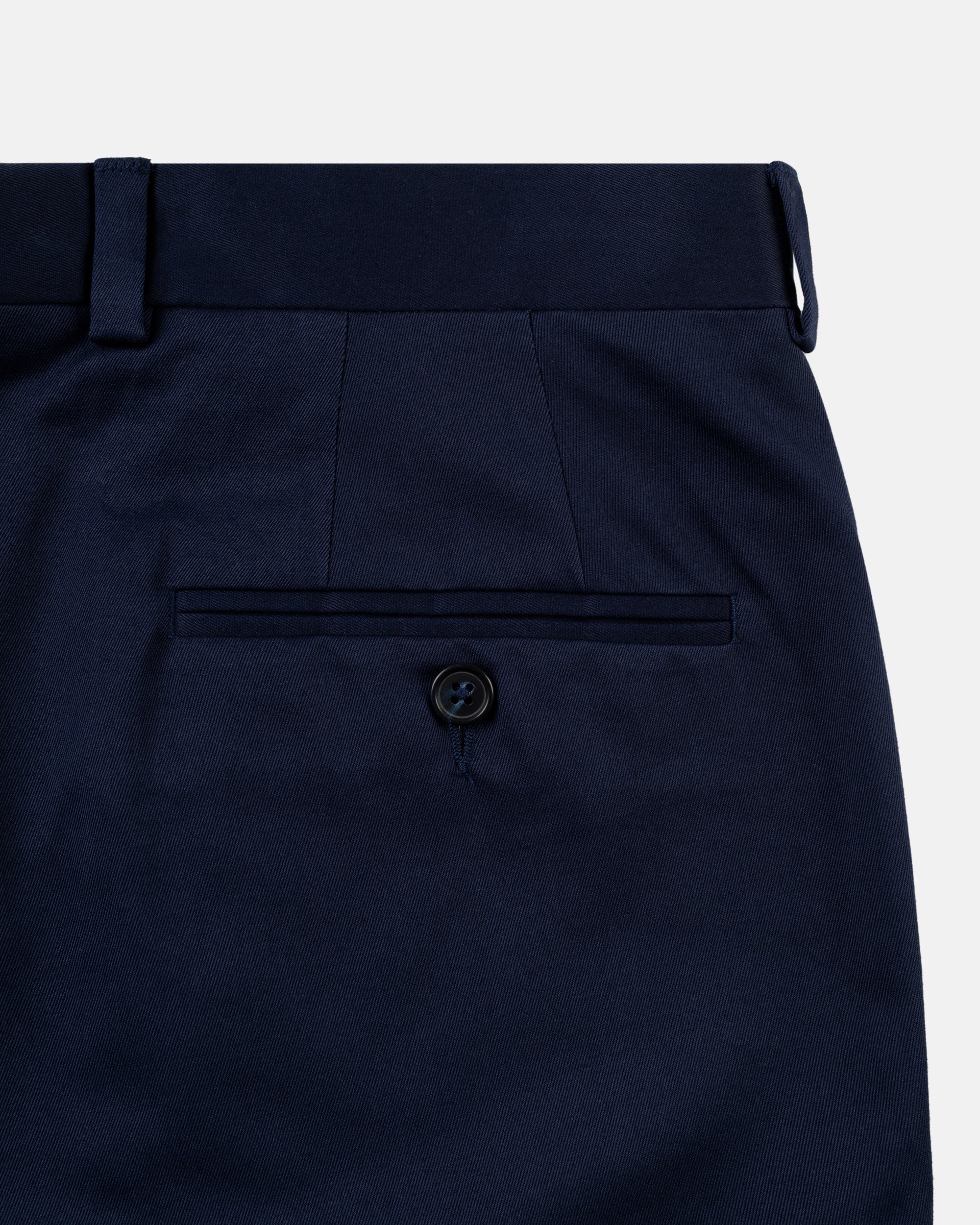 Made-in-Canada Navy Cotton Drill Cloth Trousers