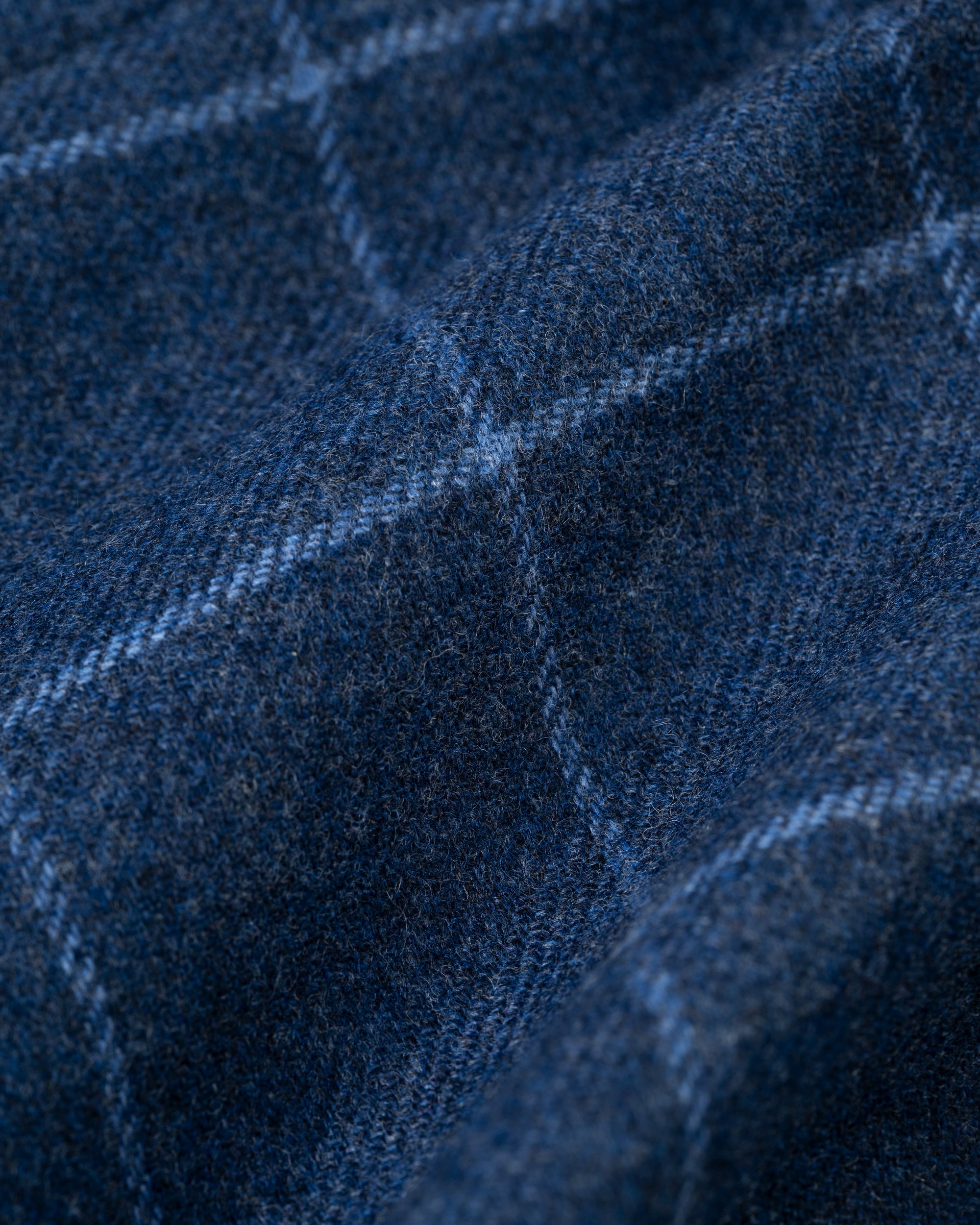 Made-in-Canada Medium Blue with Light Blue Windowpane Sport Coat