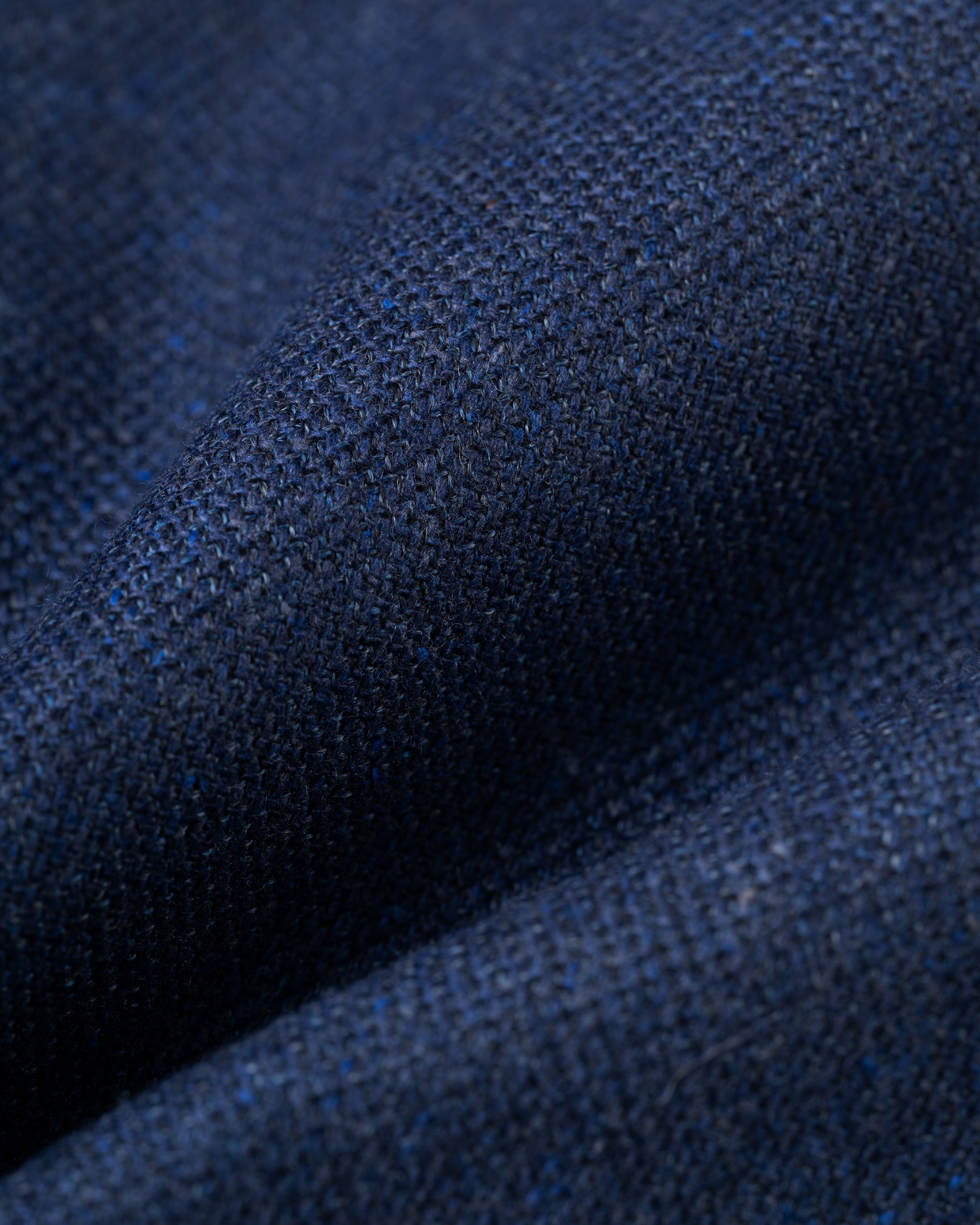 Made-in-Canada Solid Medium Blue Wool Sport Coat