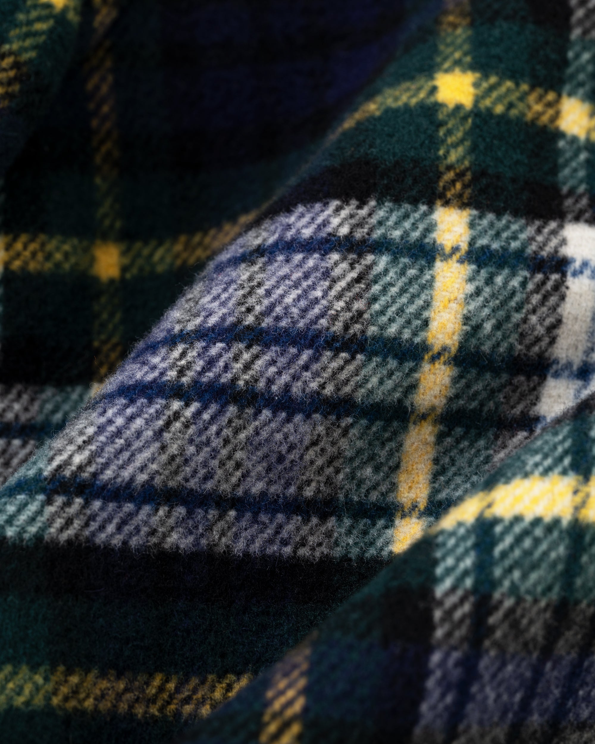 Made-in-England Dress Gordon Tartan Classic Morris Duffle Coat