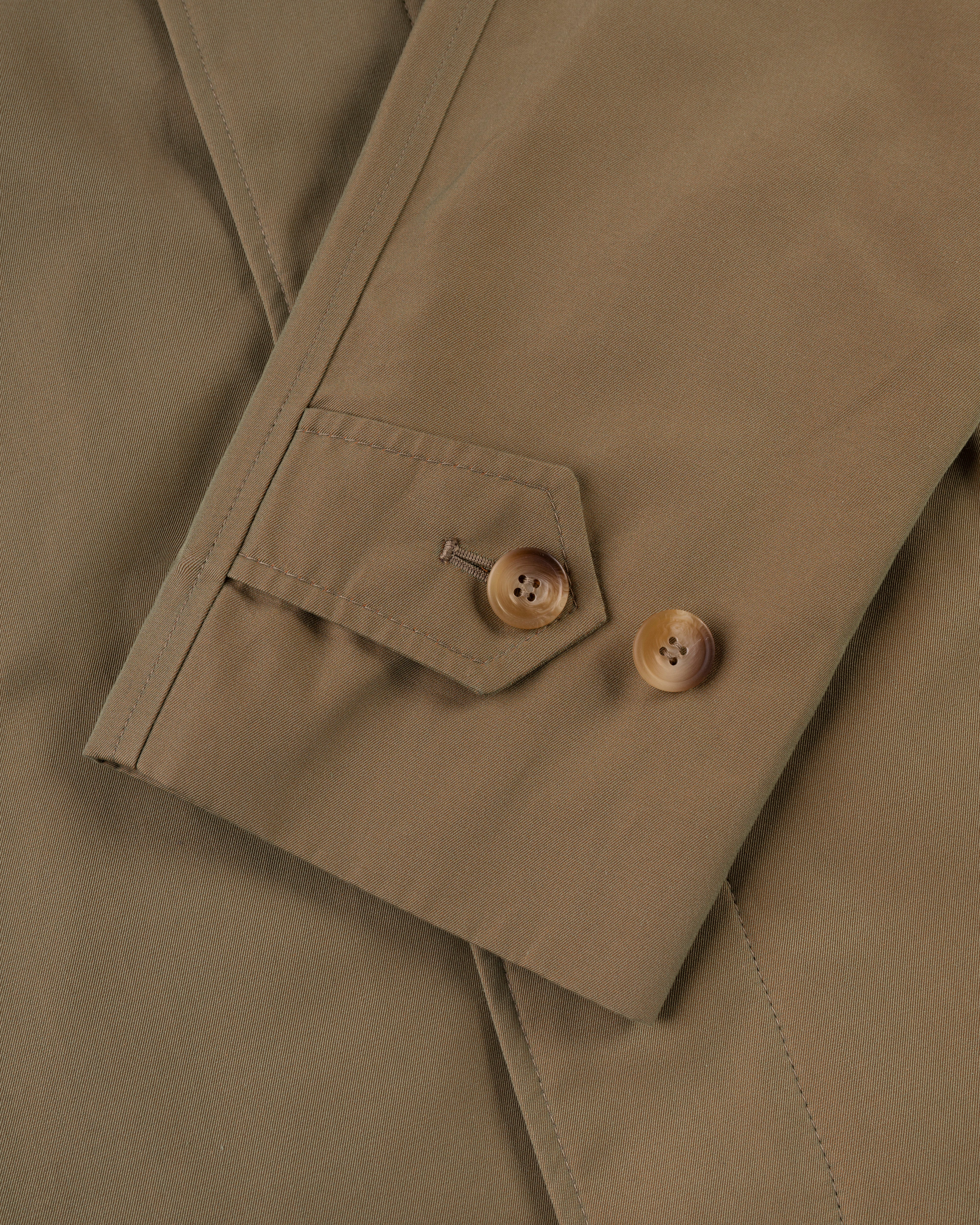 Made-in-England Iridescent Waterproof Raincoat