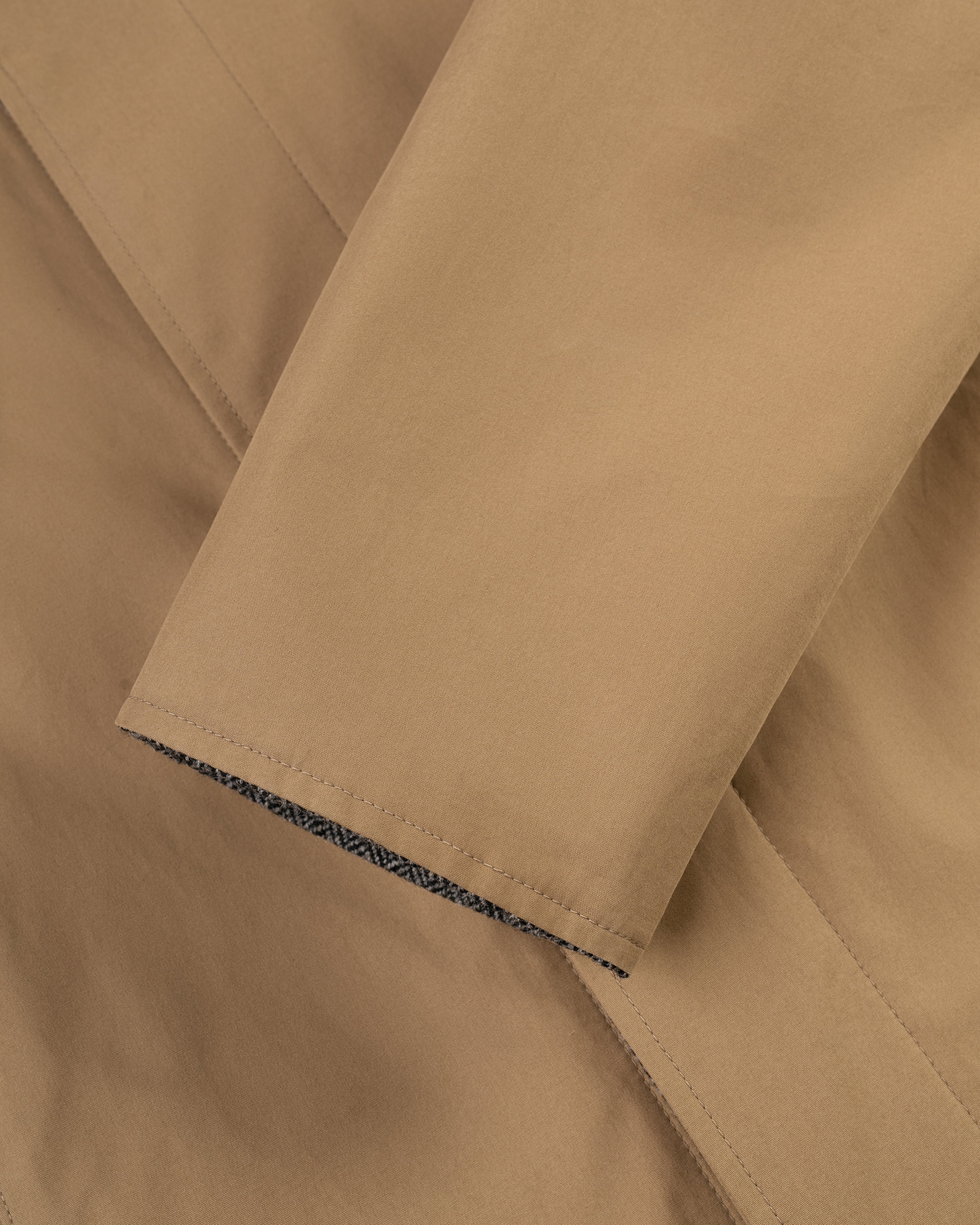 Made-in-England Twill-Tweed Reversible Topcoat