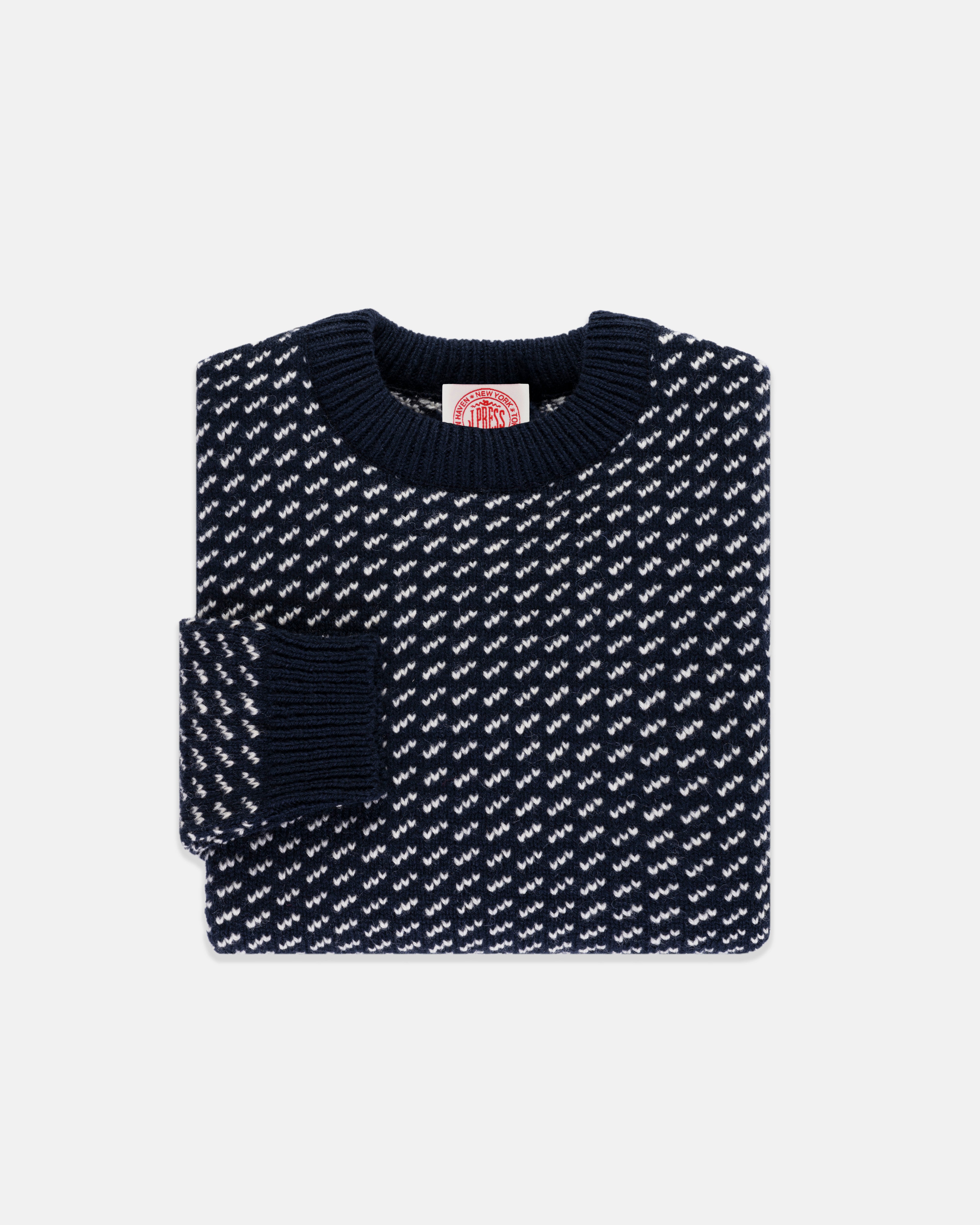 Made-in-Norway Fisherman Wool Sweater - Classic Fit