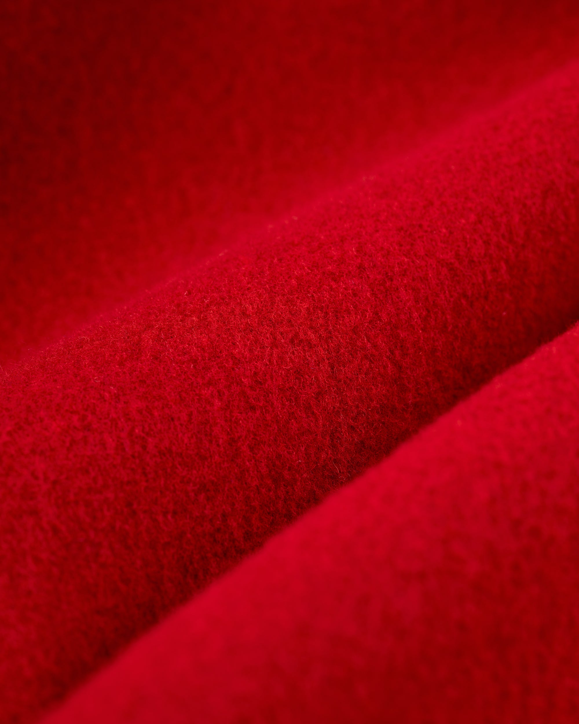 Made-in-England Scarlet Classic Morris Duffle Coat