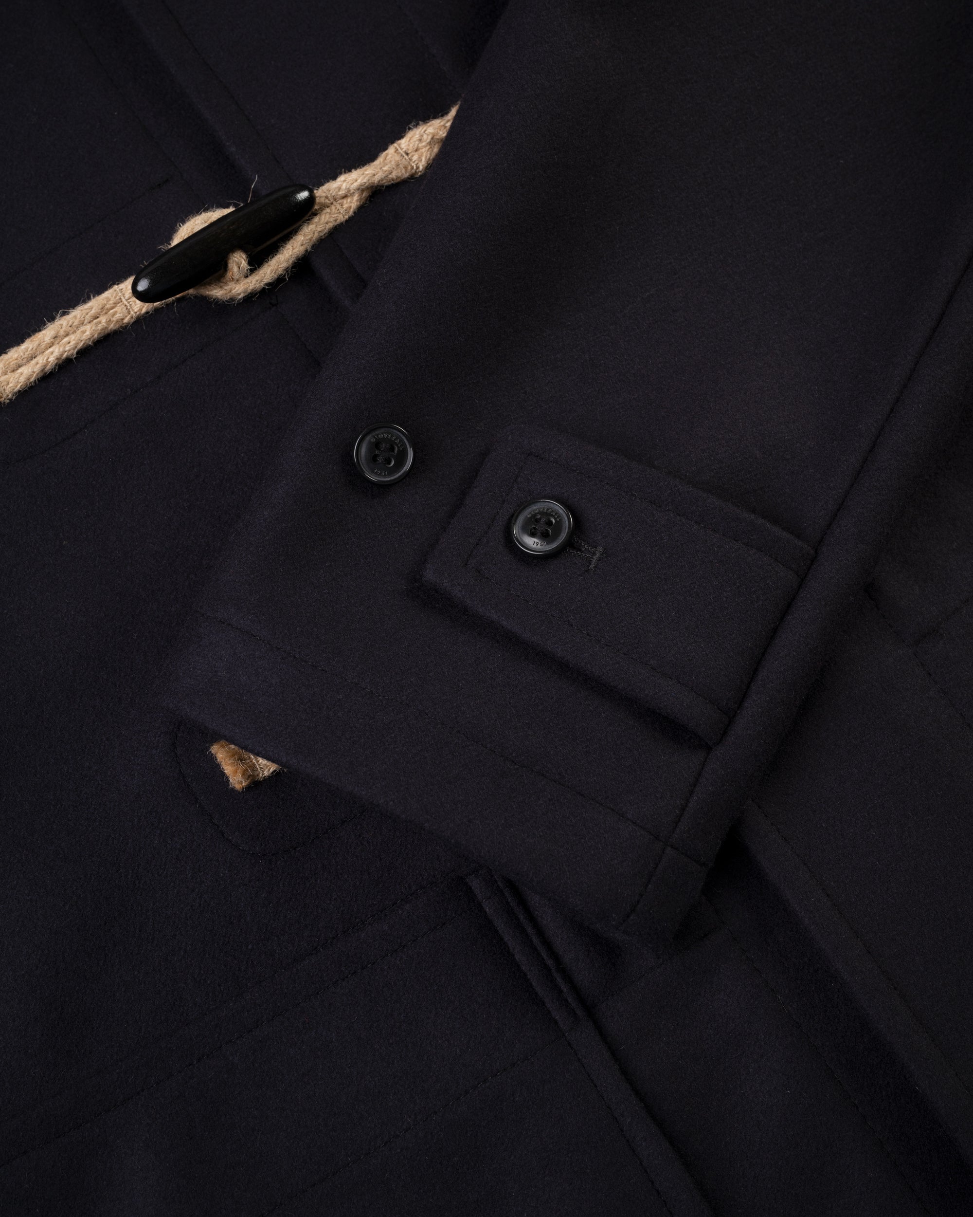 Made-in-England Shawl Collar Deck Coat