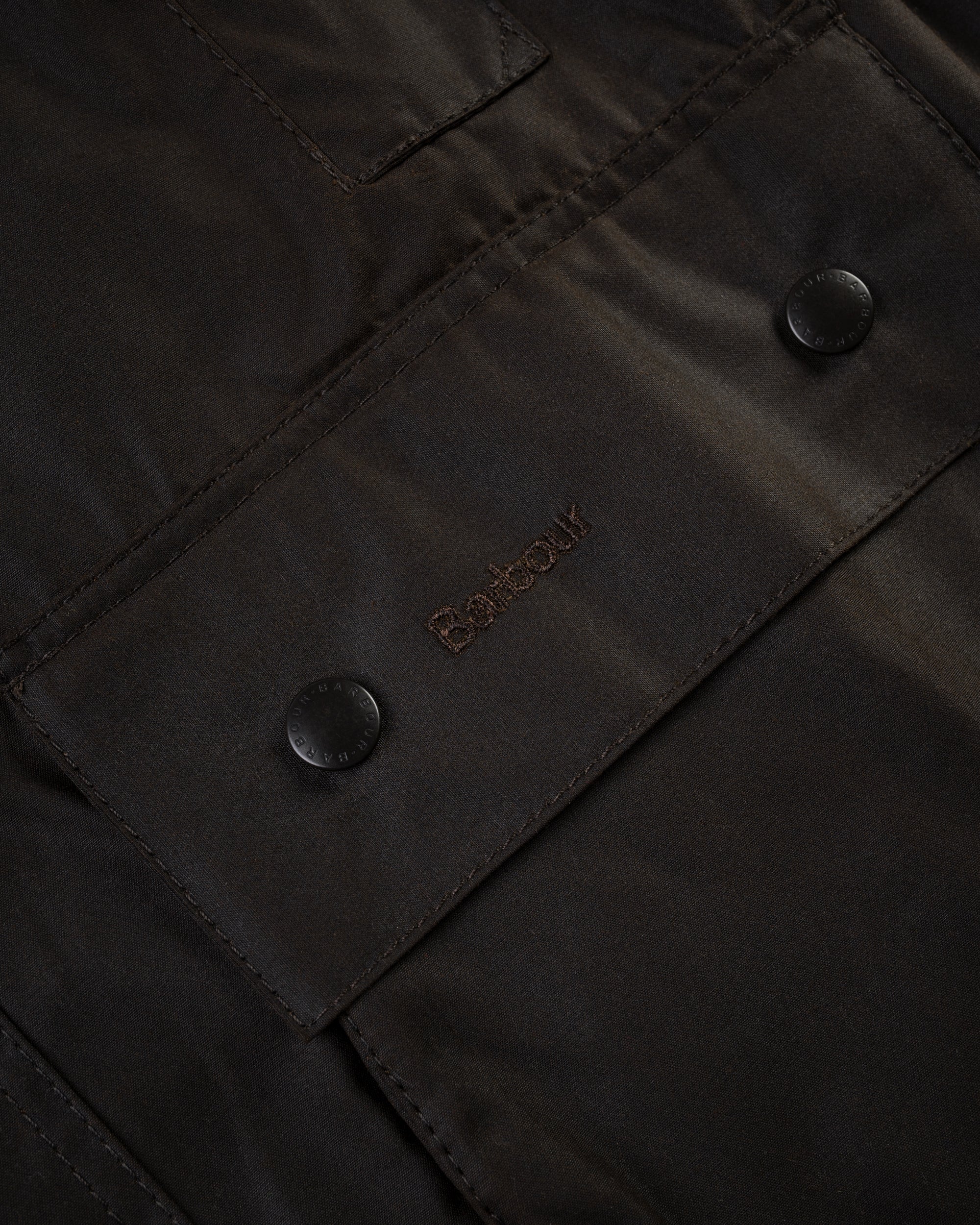 Made-in-England Barbour Olive Beaufort® Wax Jacket