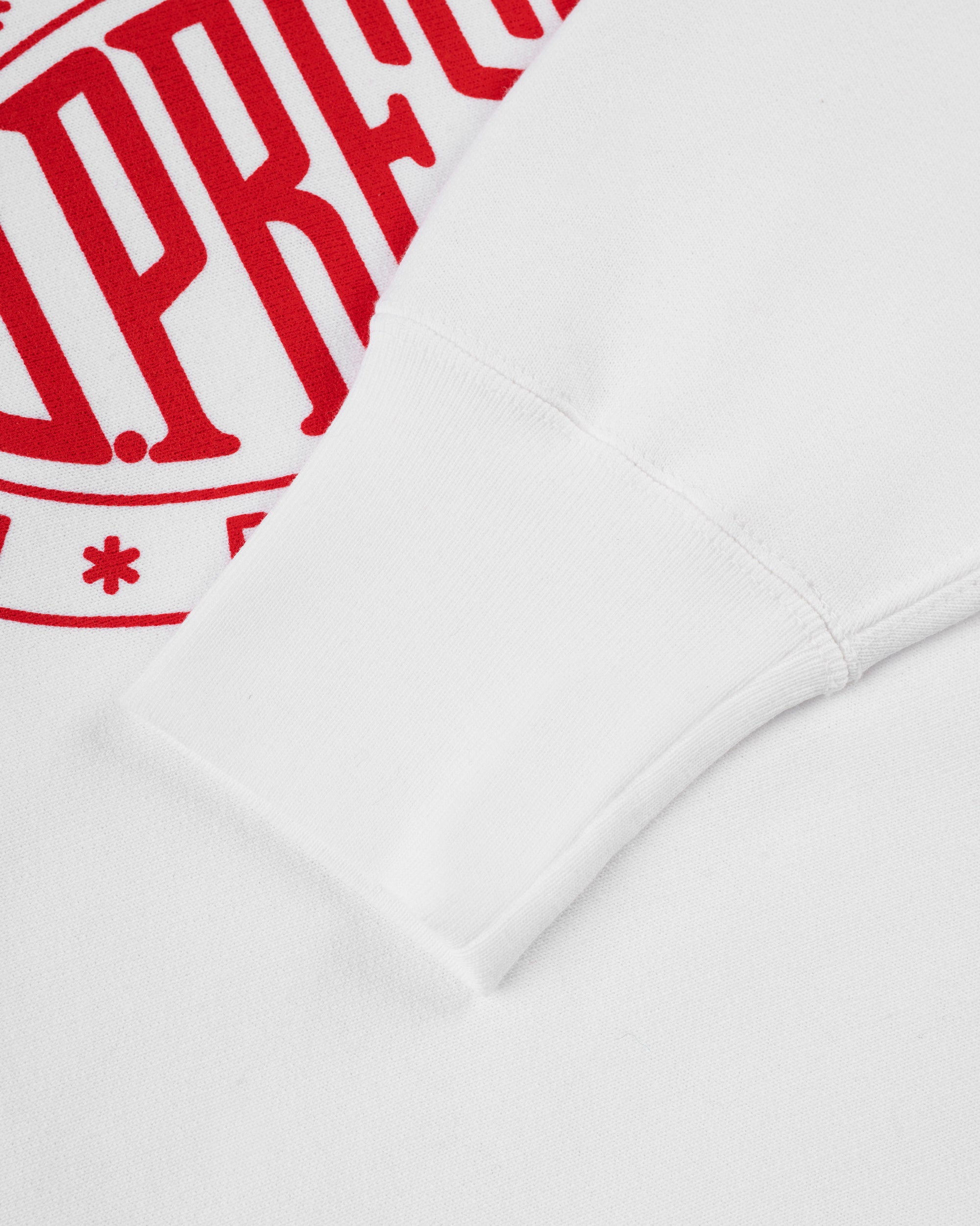 Made-in-USA White Vintage J. Press Vintage Seal Sweatshirt