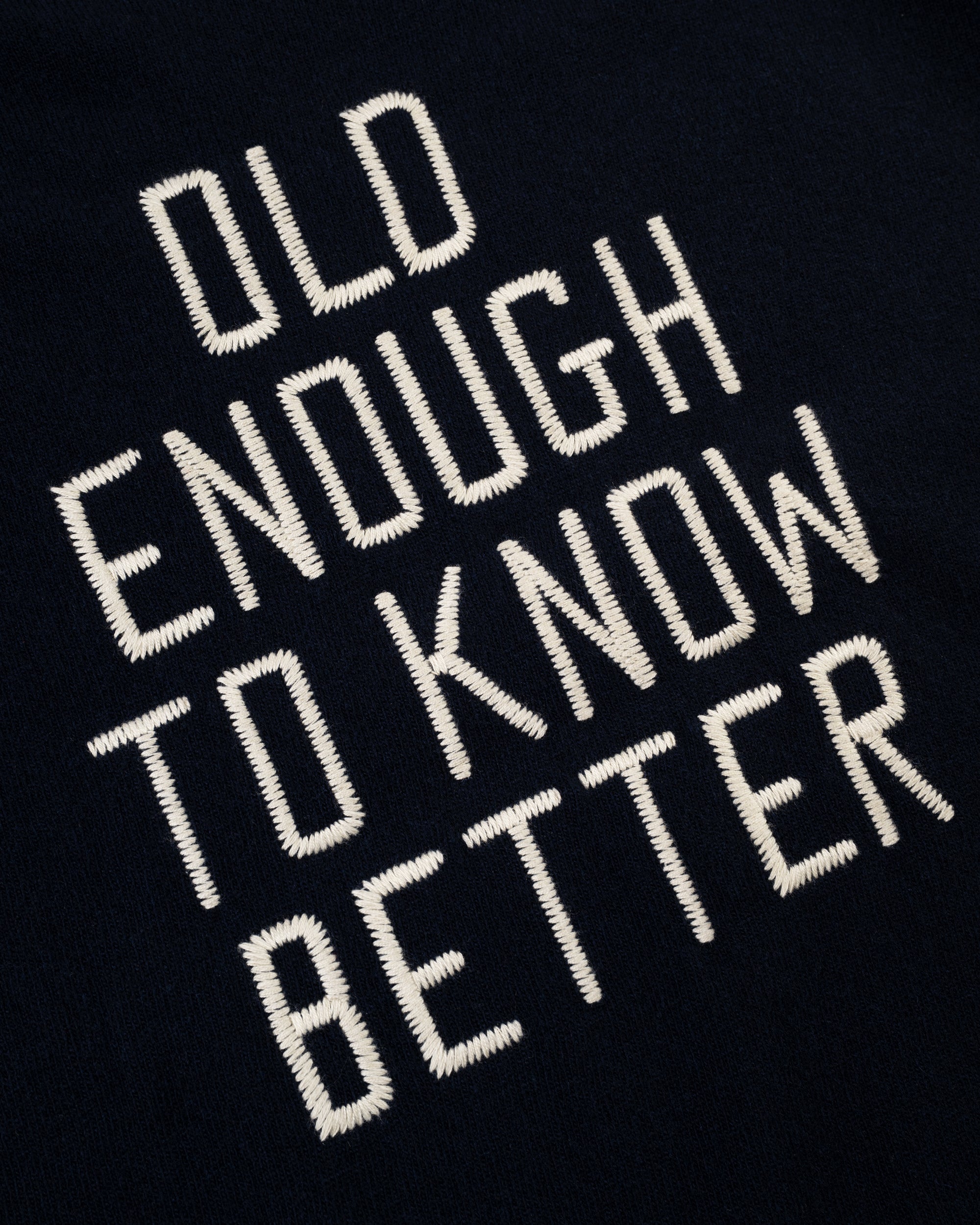 Made-in-England "Old Enough to Know Better" Duke of Devonshire Sweater