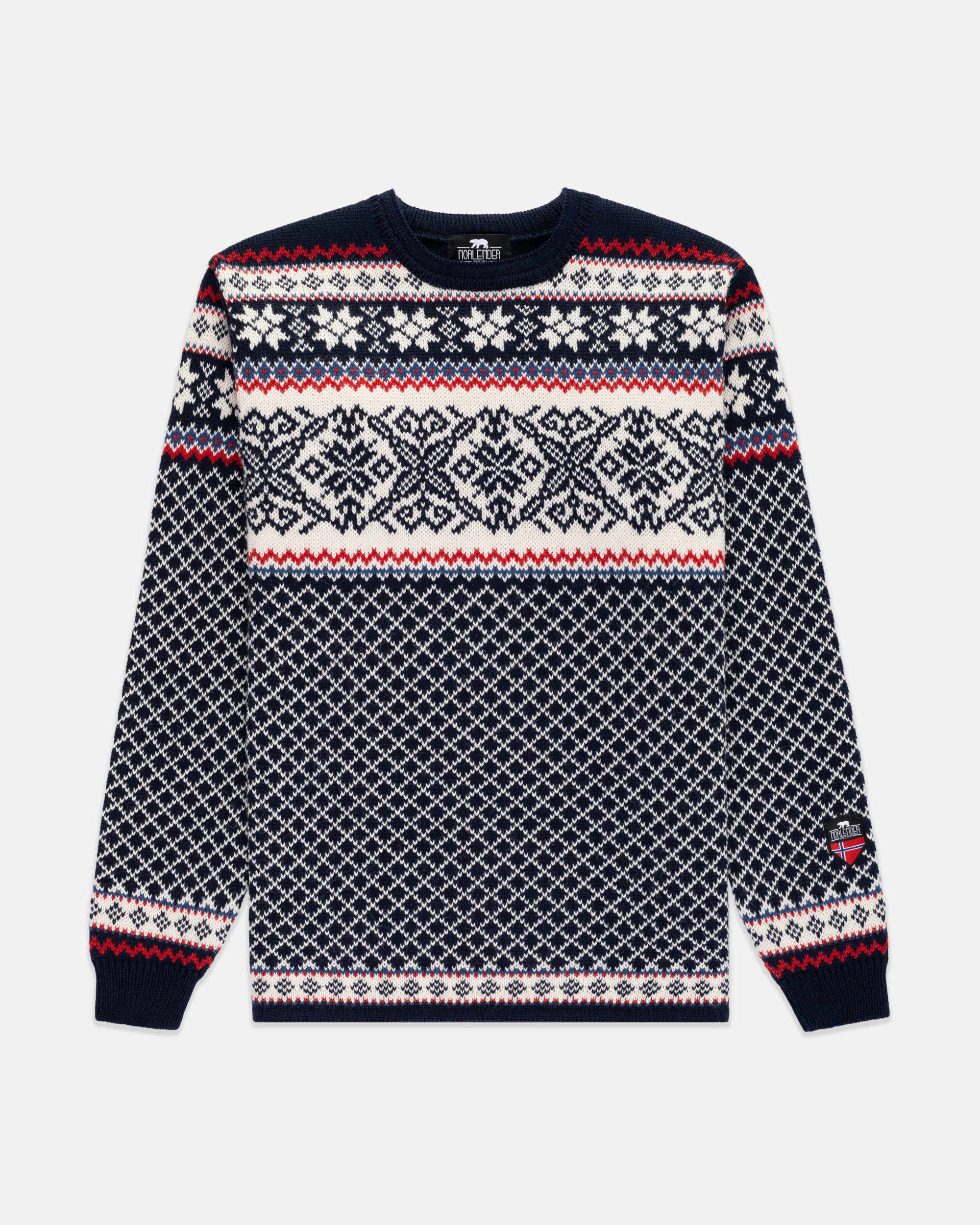 Made-in-Norway Crewneck Ski Sweater - Classic Fit