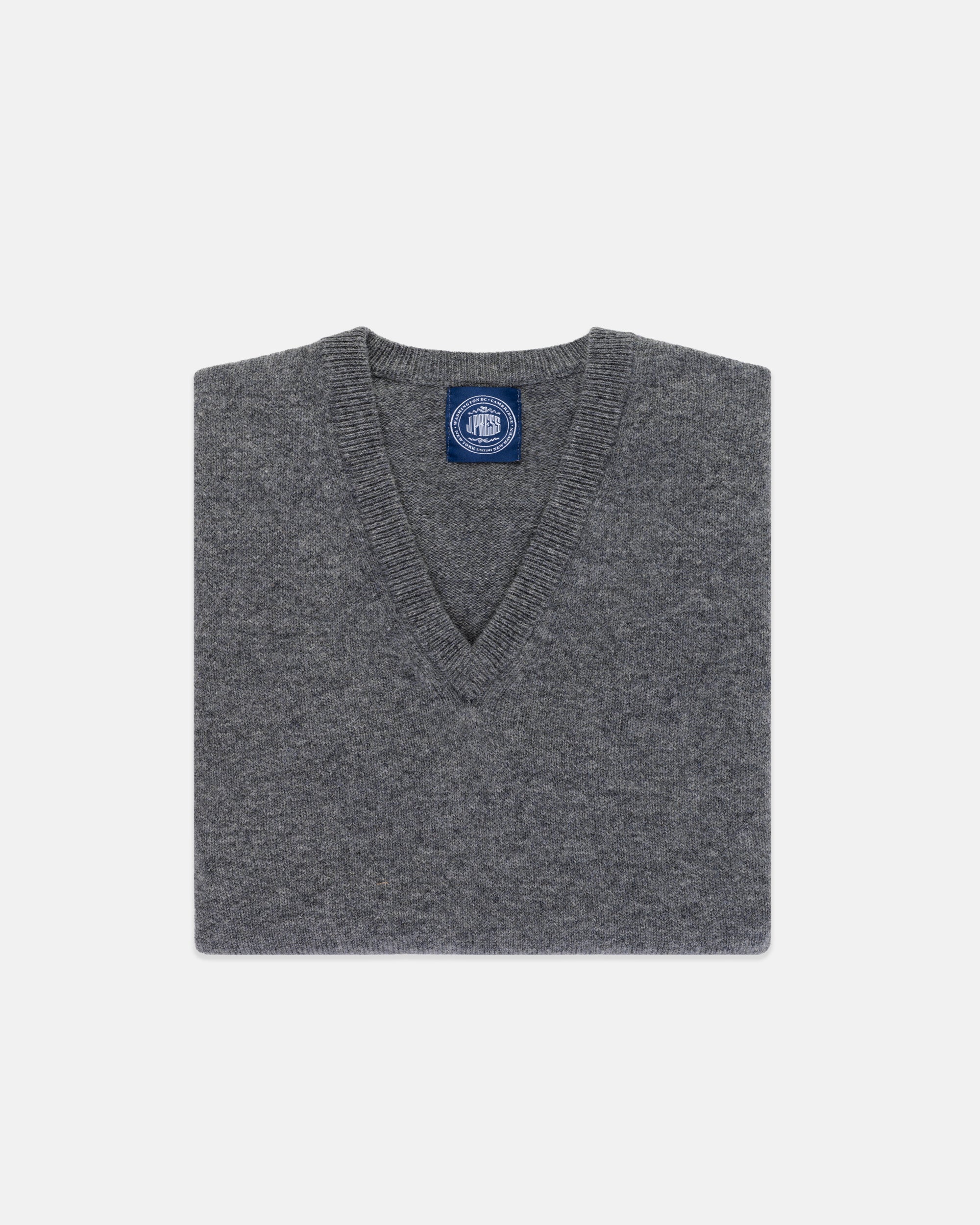 Lambswool V-neck Sweater Vest