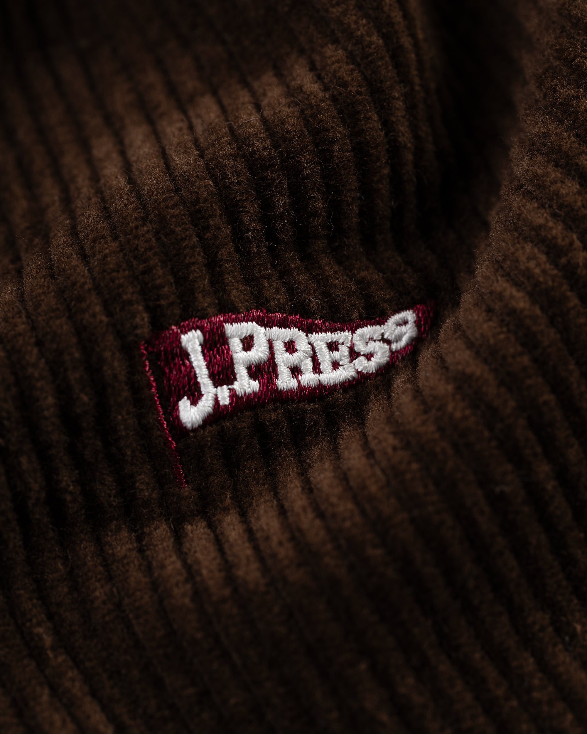 J. Press Burgee Embroidered Corduroy Pant - Trim Fit