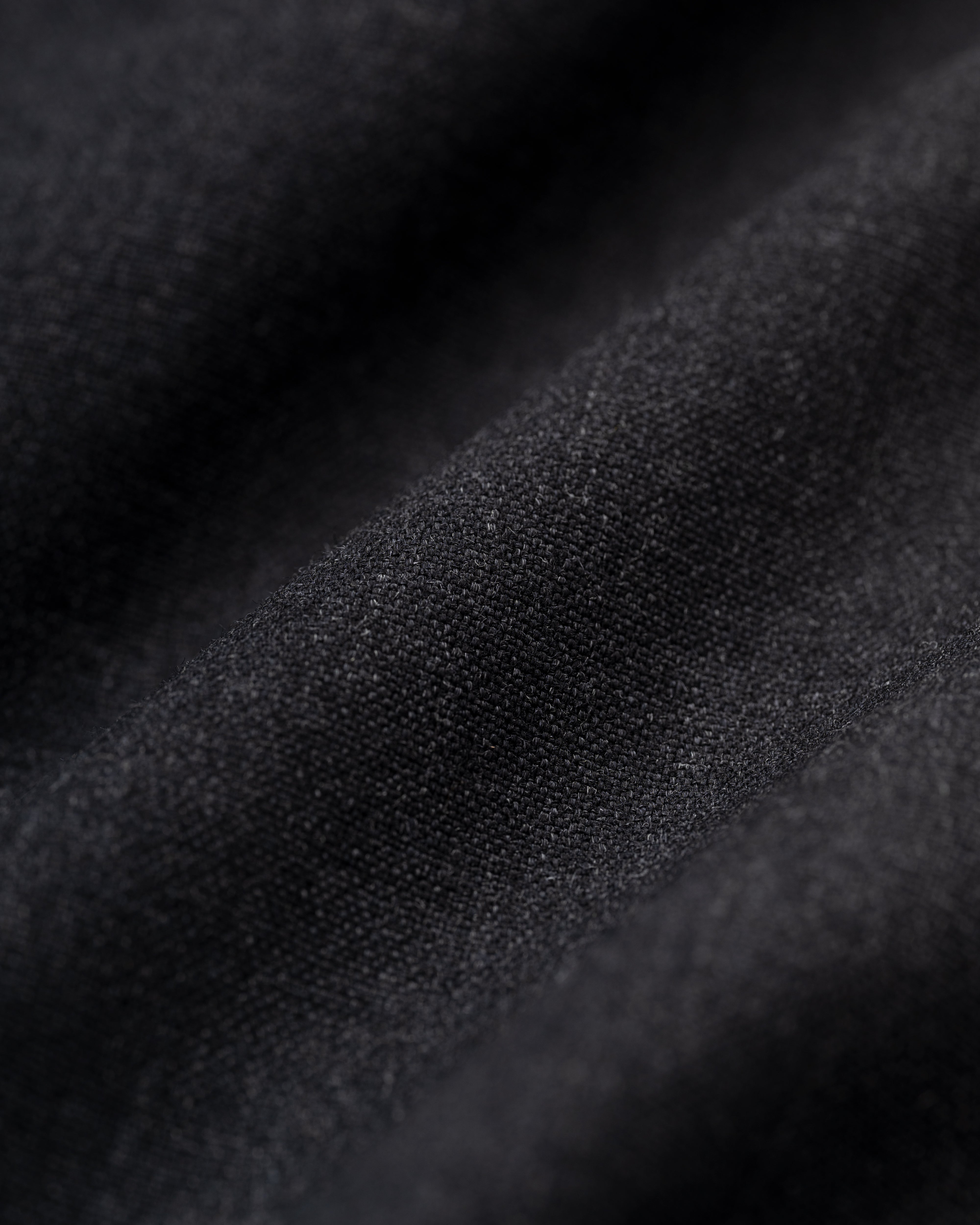 Made-in-USA Charcoal Fox Air Wool Trouser