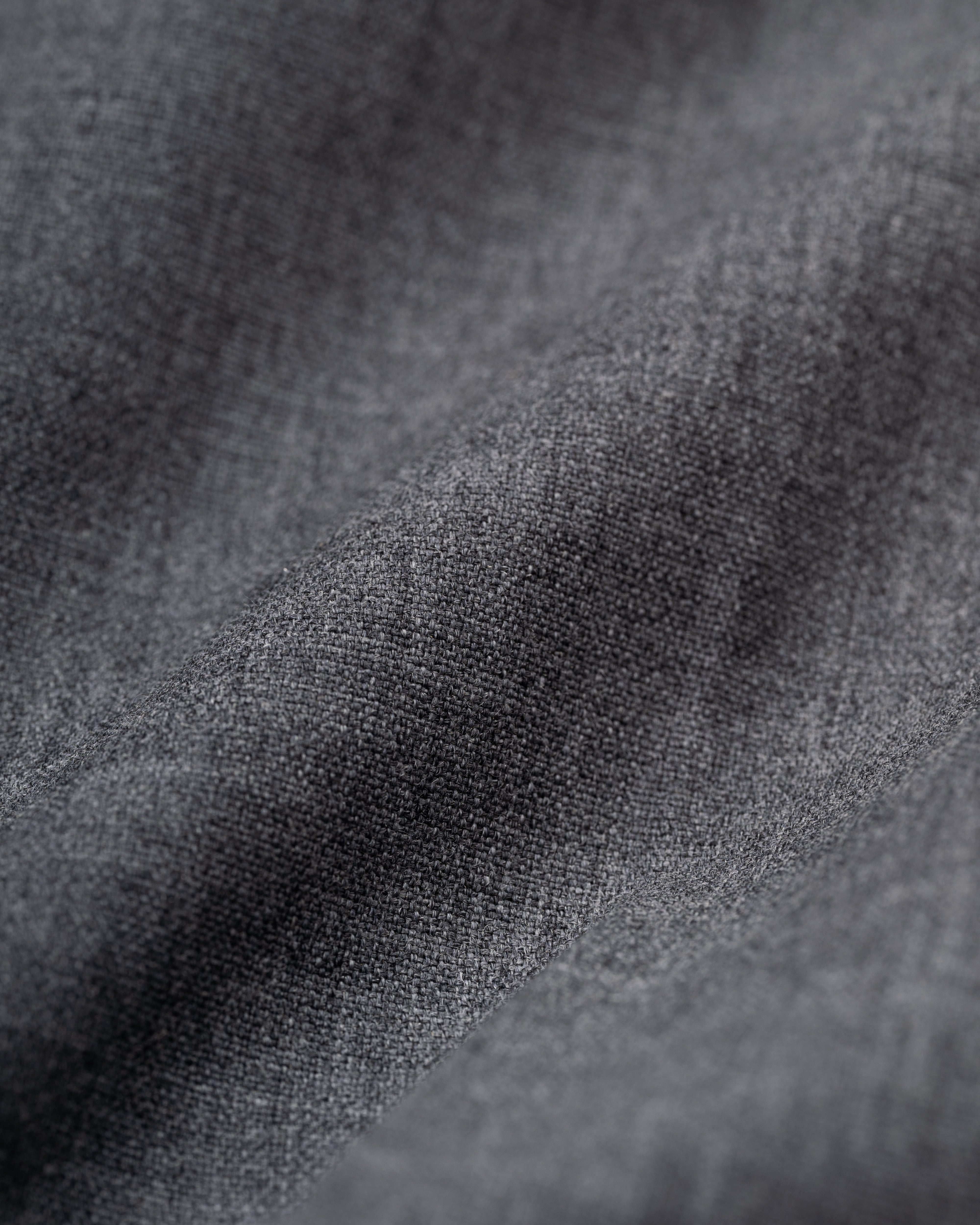 Made-in-USA Medium Grey Fox Air Wool Trouser