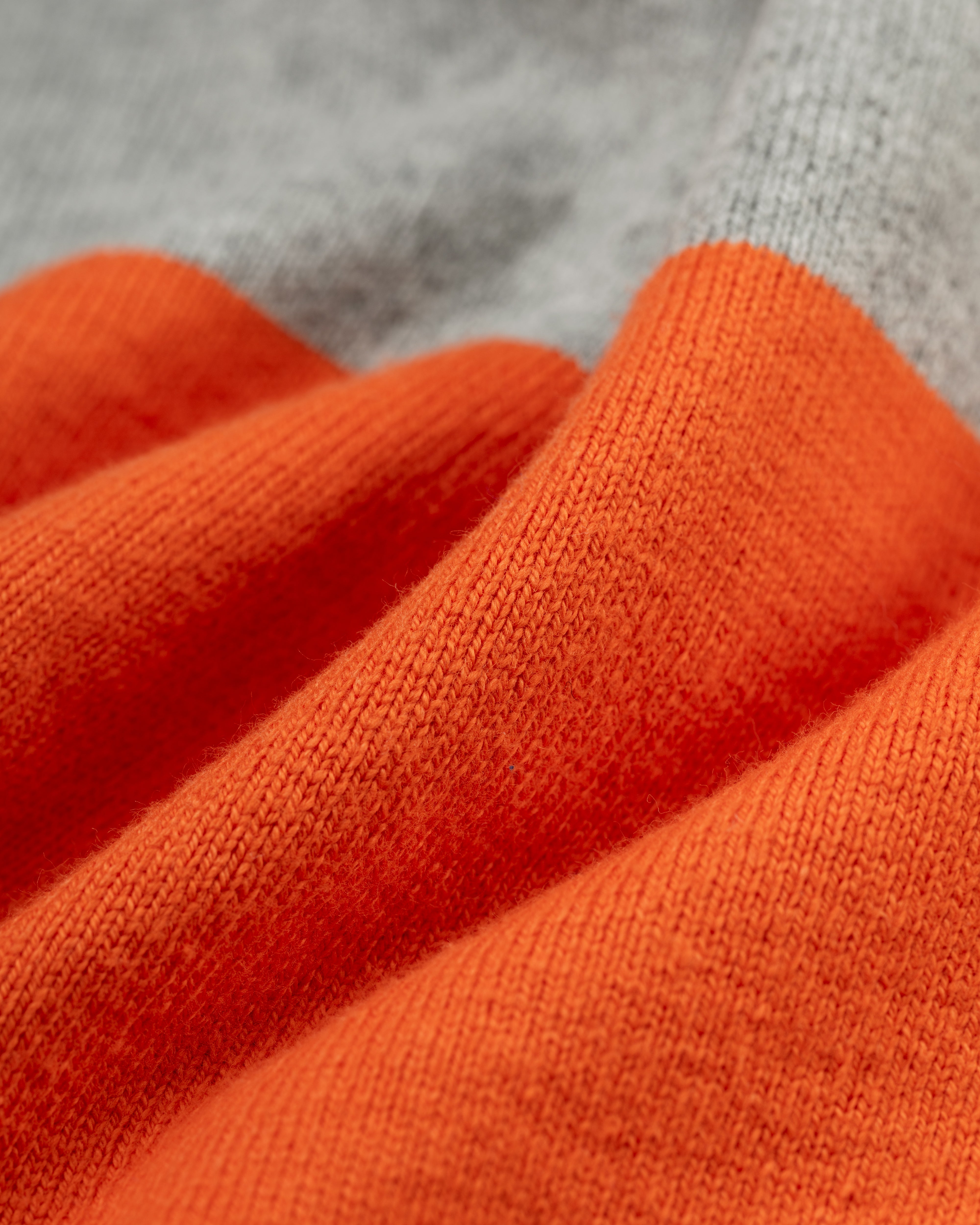 Made-in-USA Grey Guard Stripe Cotton Rugby