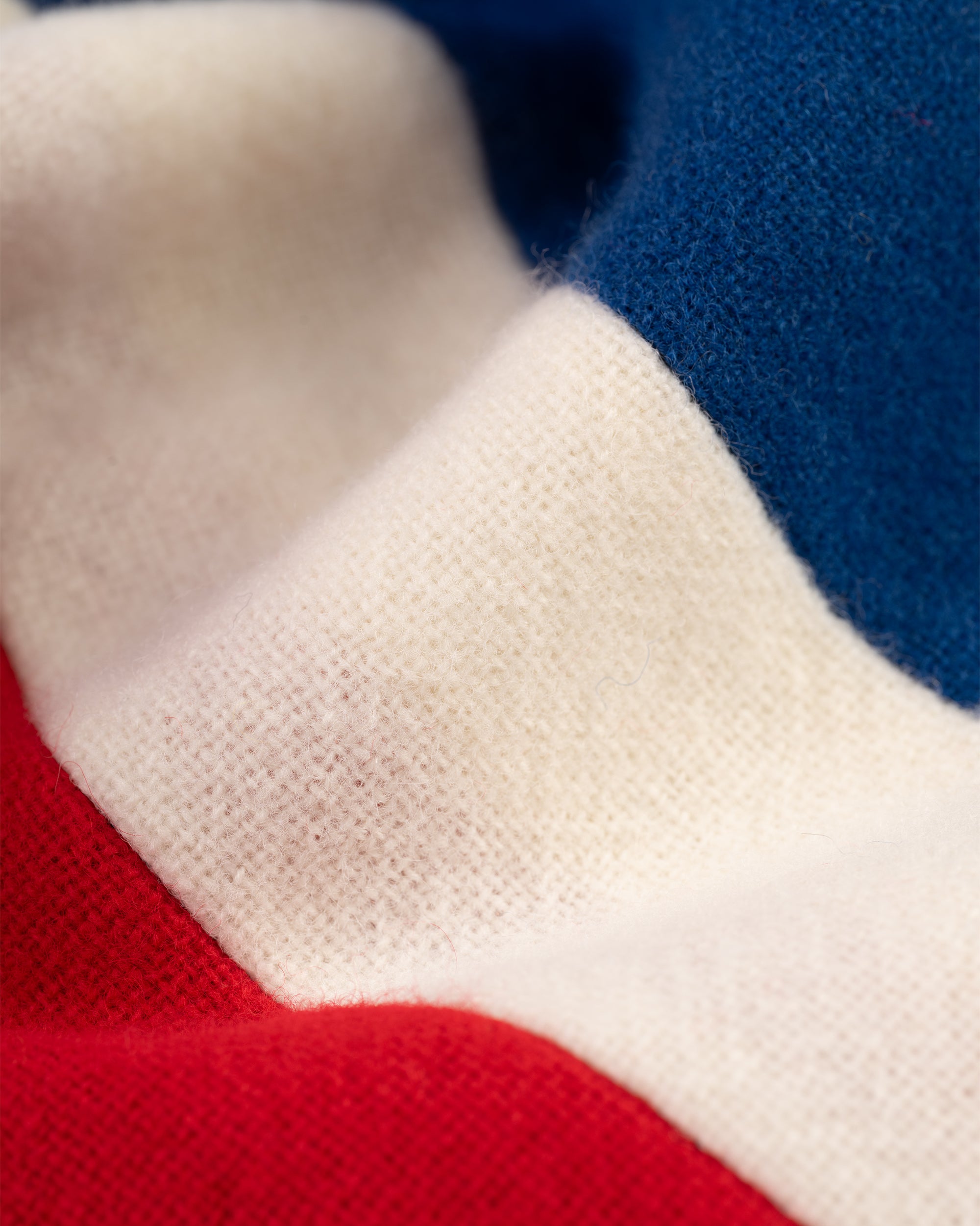 Made-in-England Benjamin Franklin College Wool Schoolboy Muffler