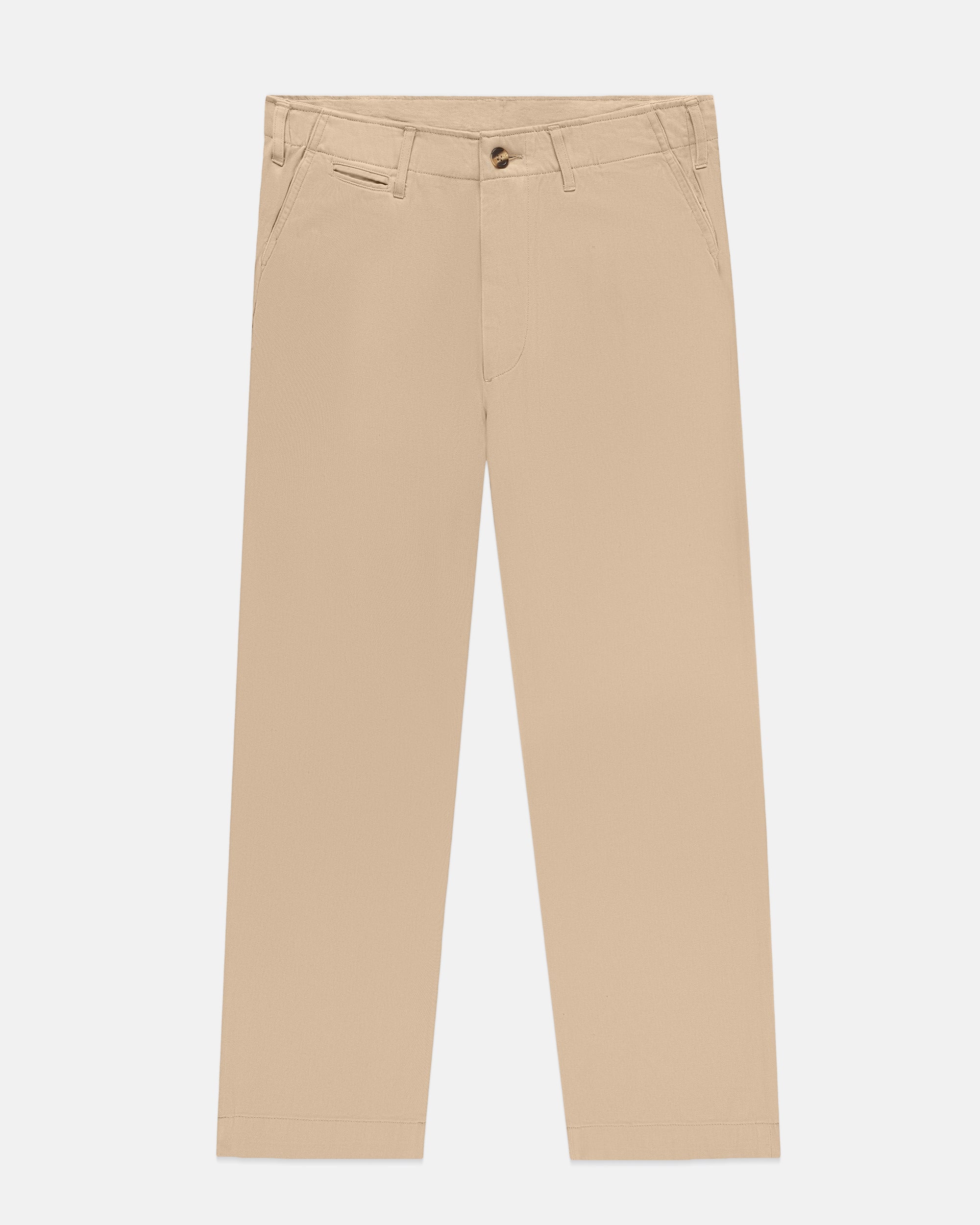Cotton Chino Boxy Fit Trouser