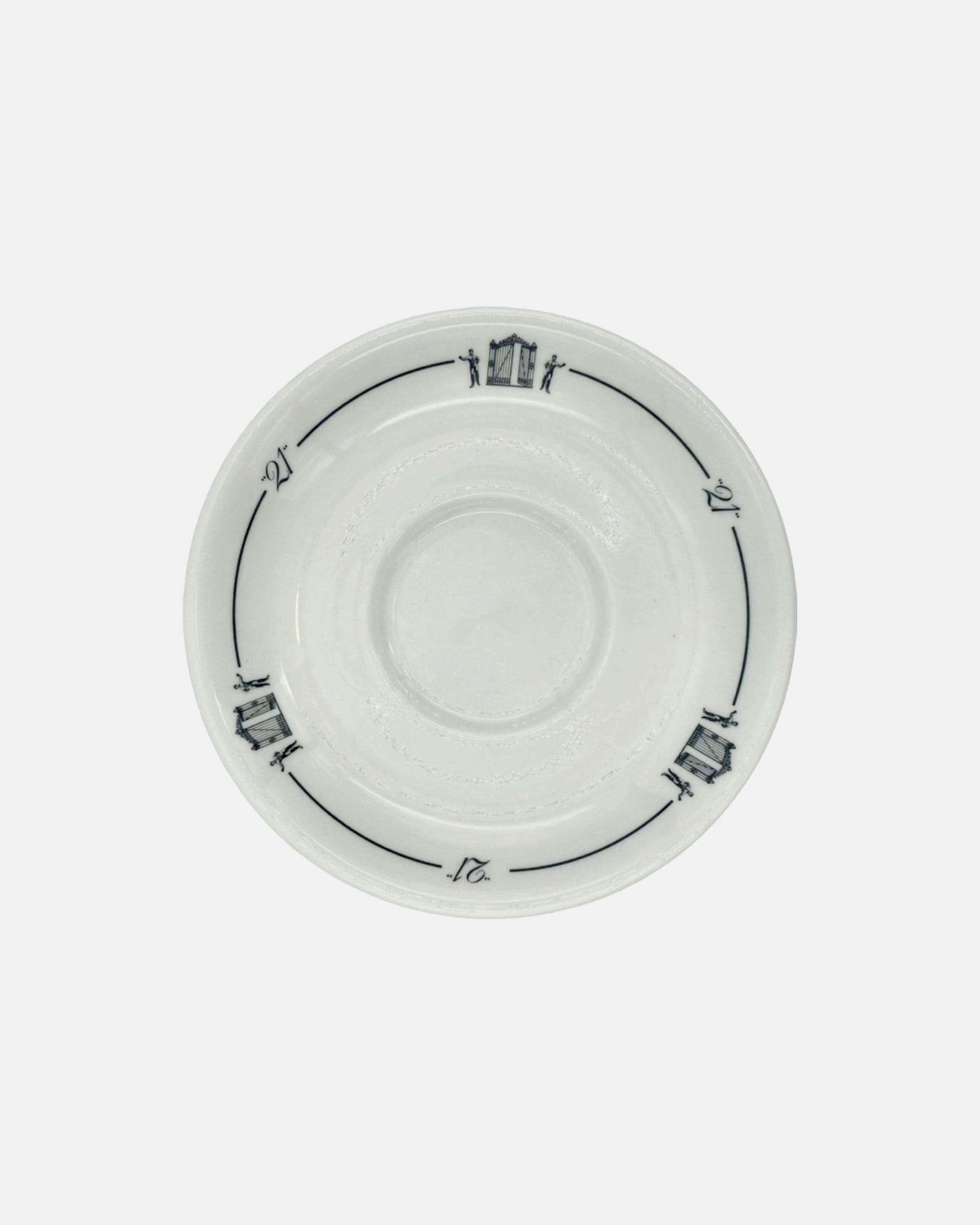 Vintage The 21 Club NYC Restaurant Cup & Saucer