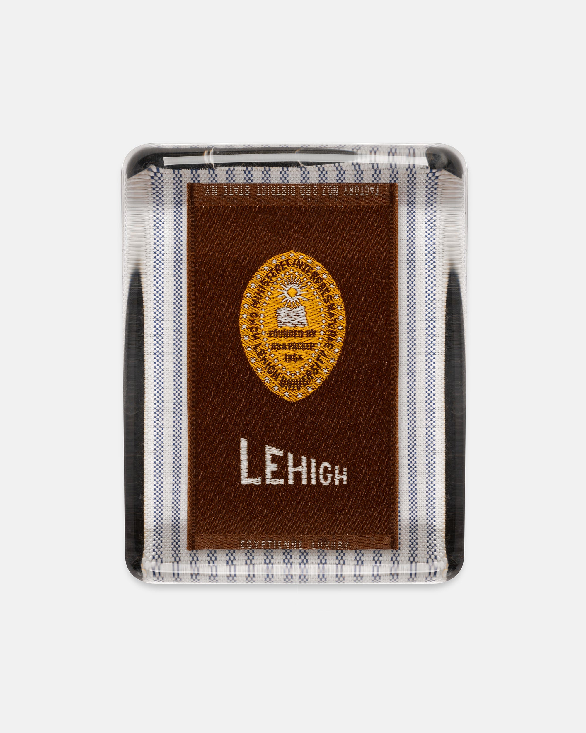Lehigh University Silk Paperweight