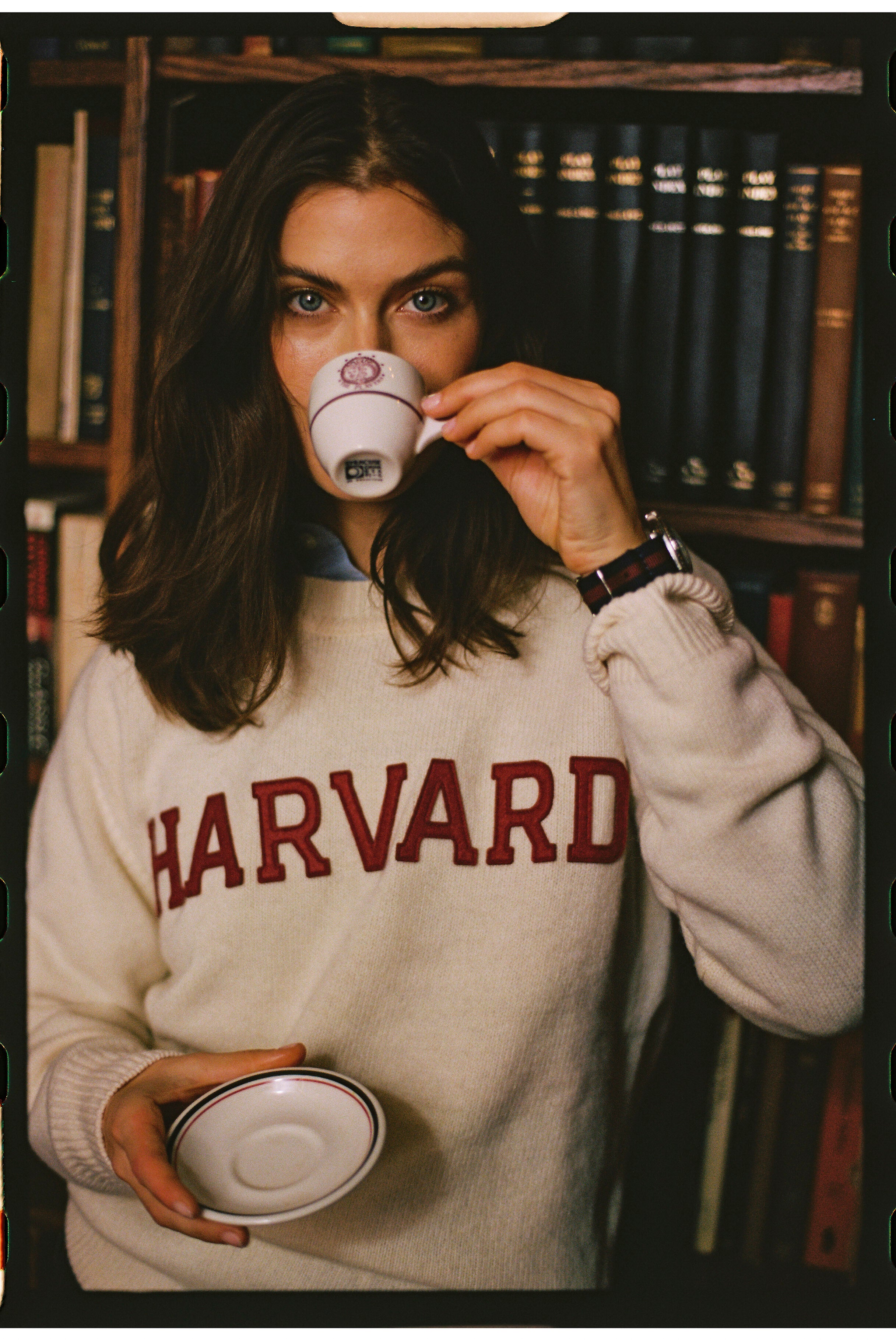 Harvard Wool Crewneck Sweater