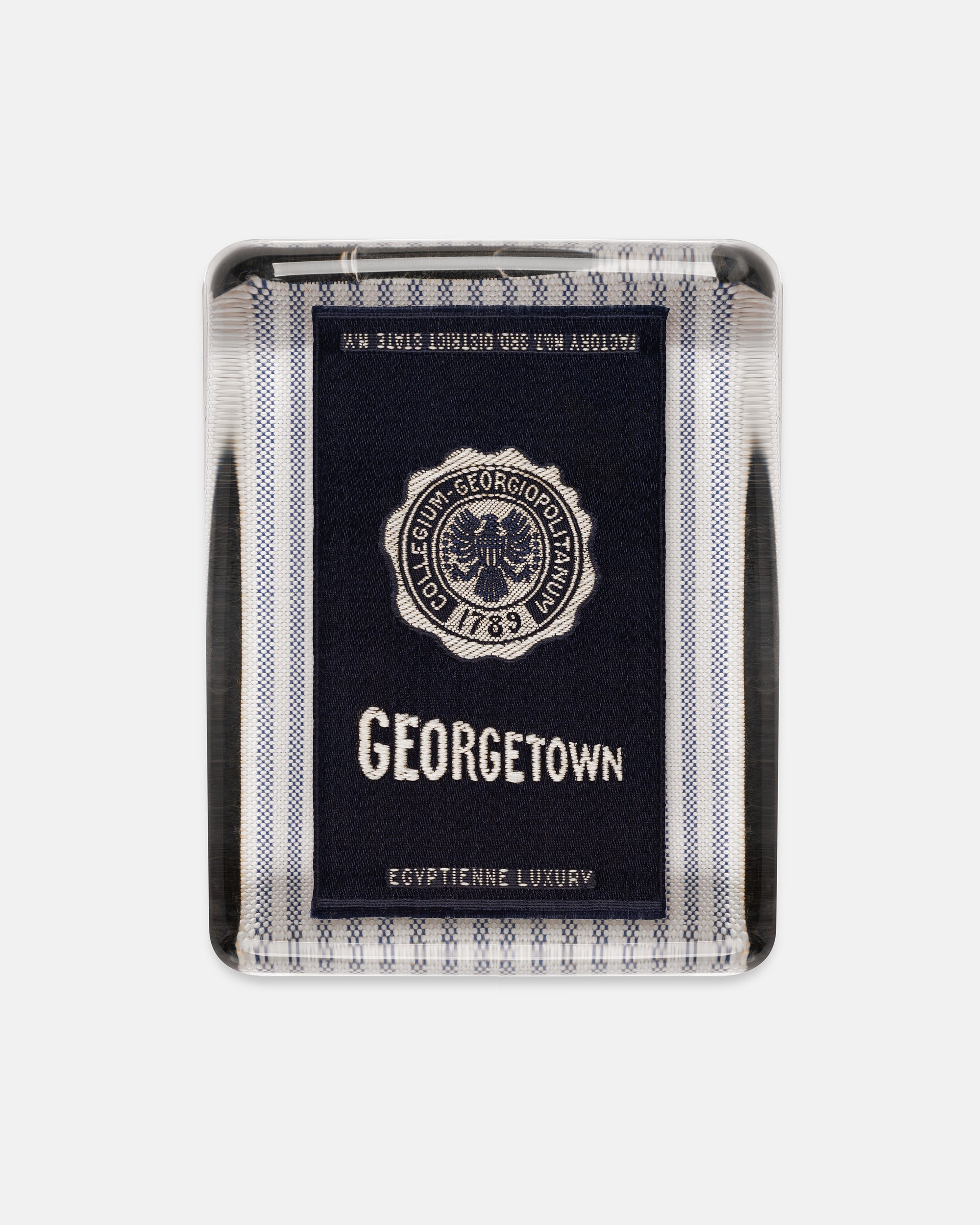 Georgetown University Silk Paperweight
