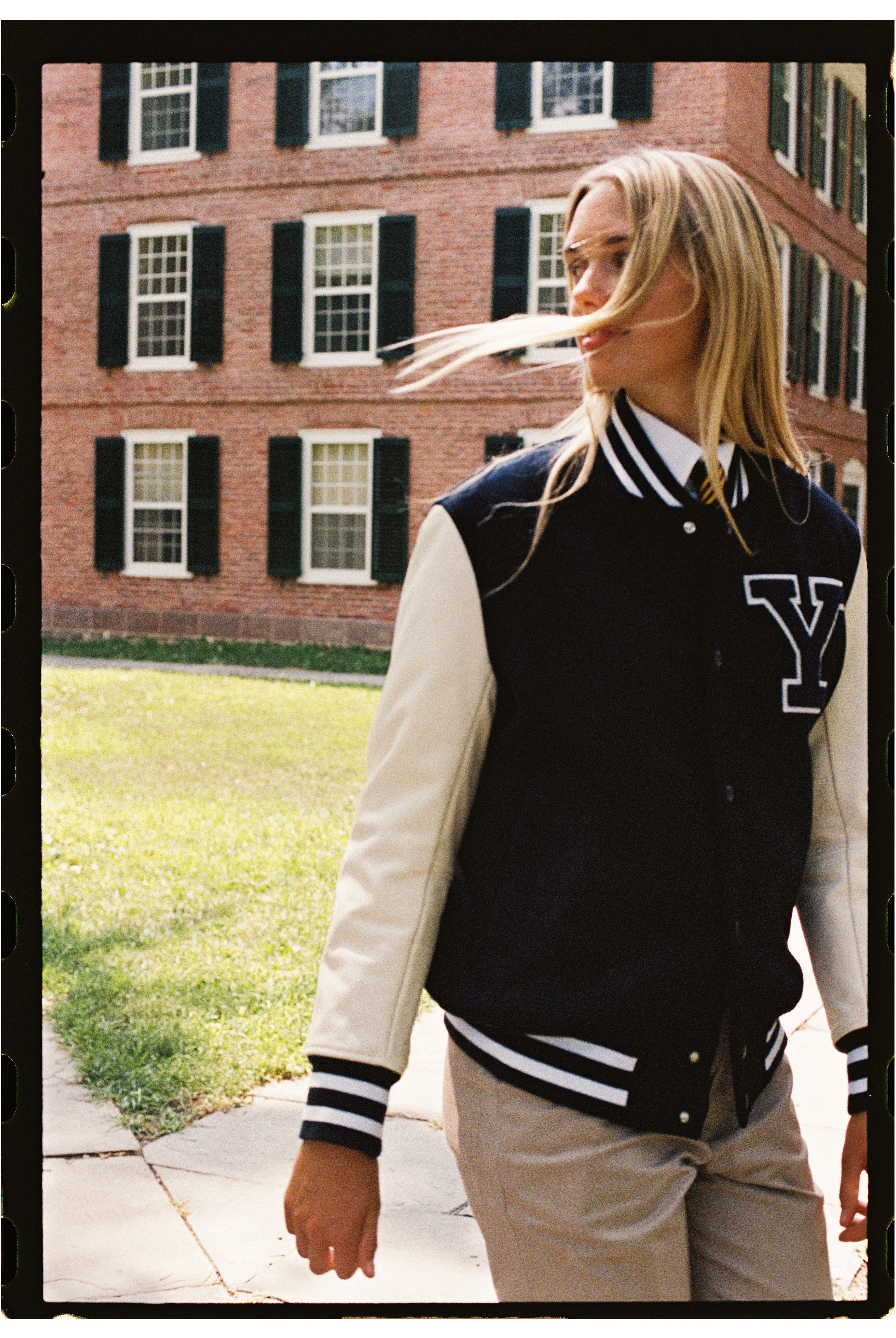 Yale Wool Varsity Jacket