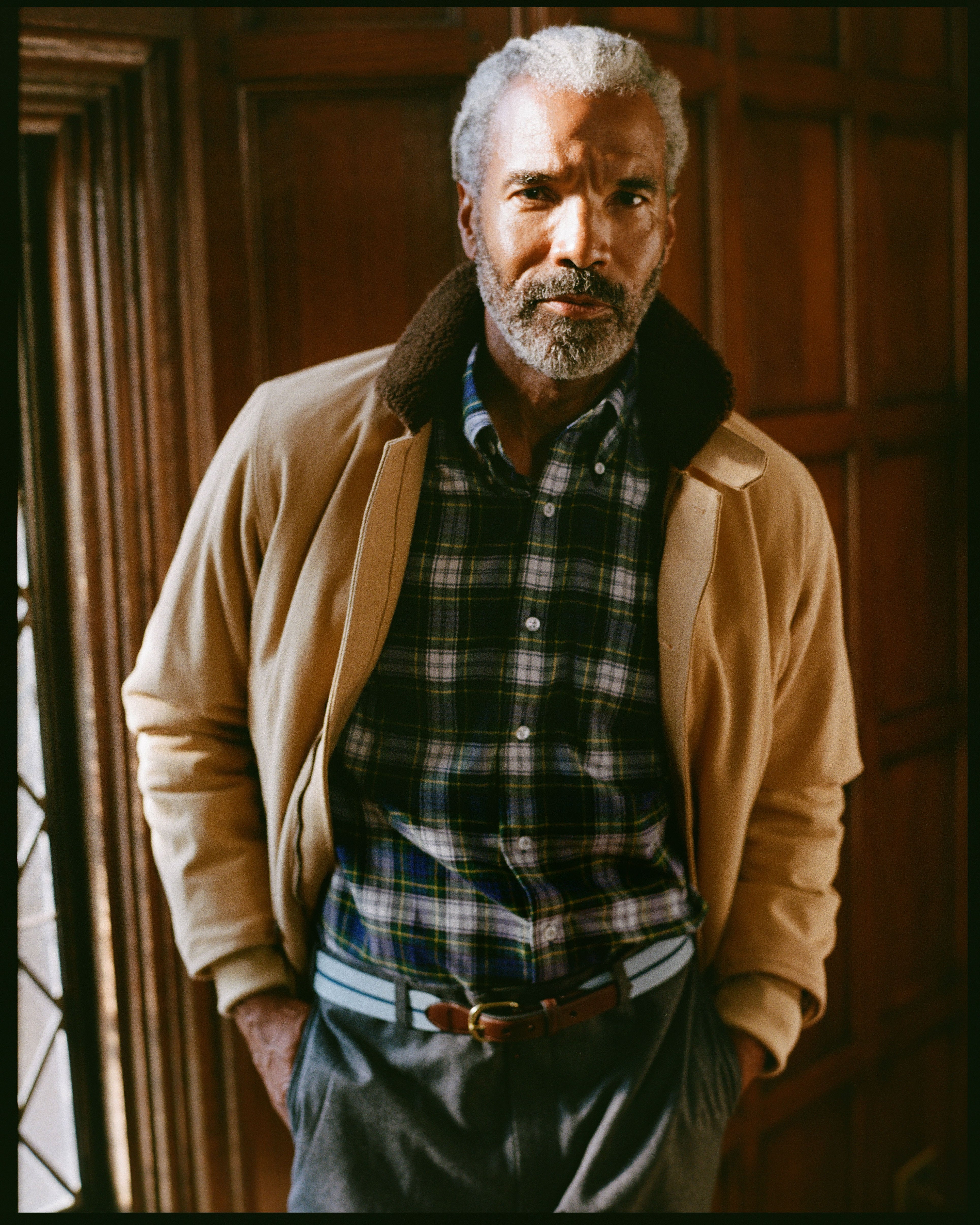 Khaki Fleece-lined Canvas Deck Jacket