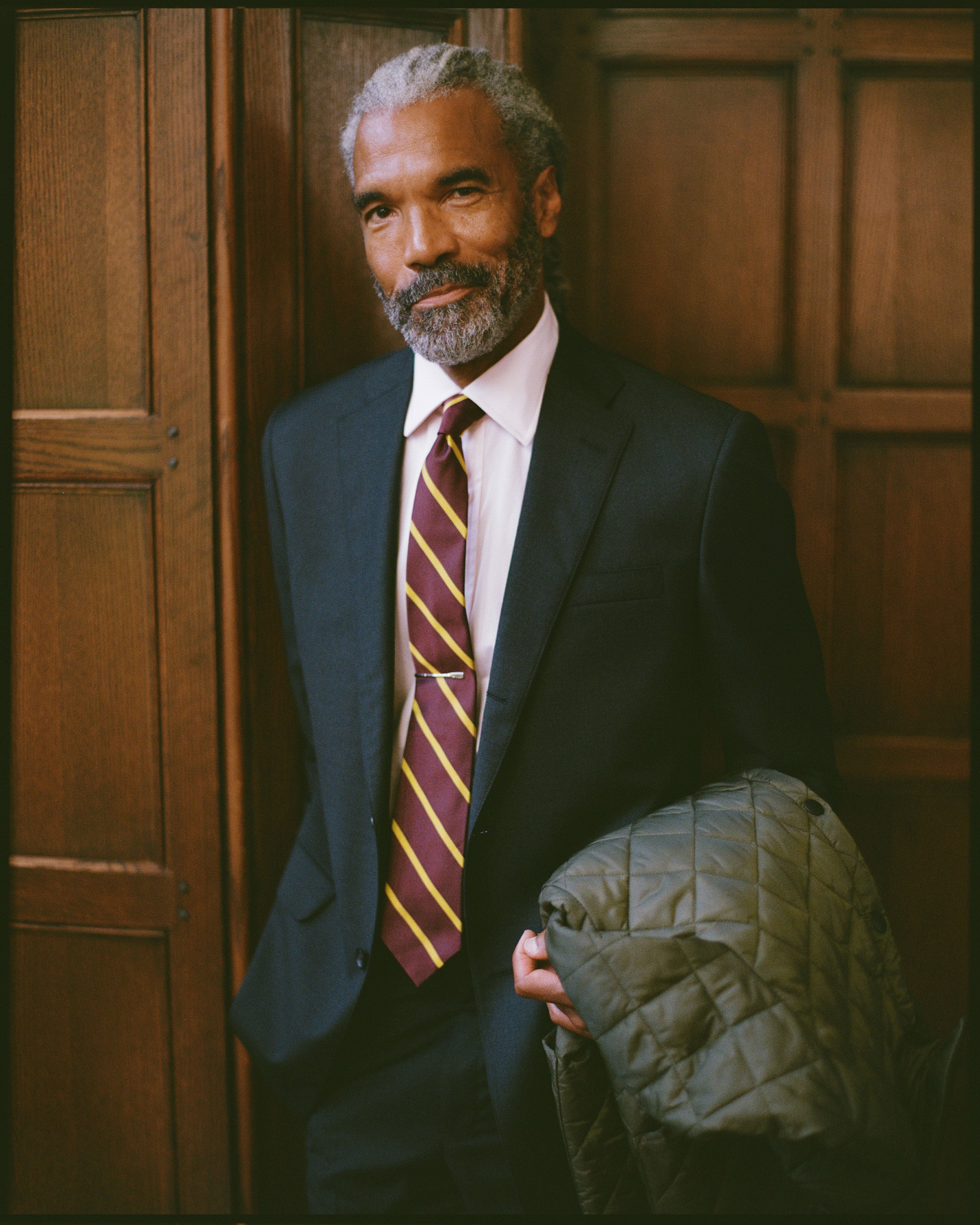 Made-in-USA Solid Charcoal Worsted Wool Suit - Custom Make