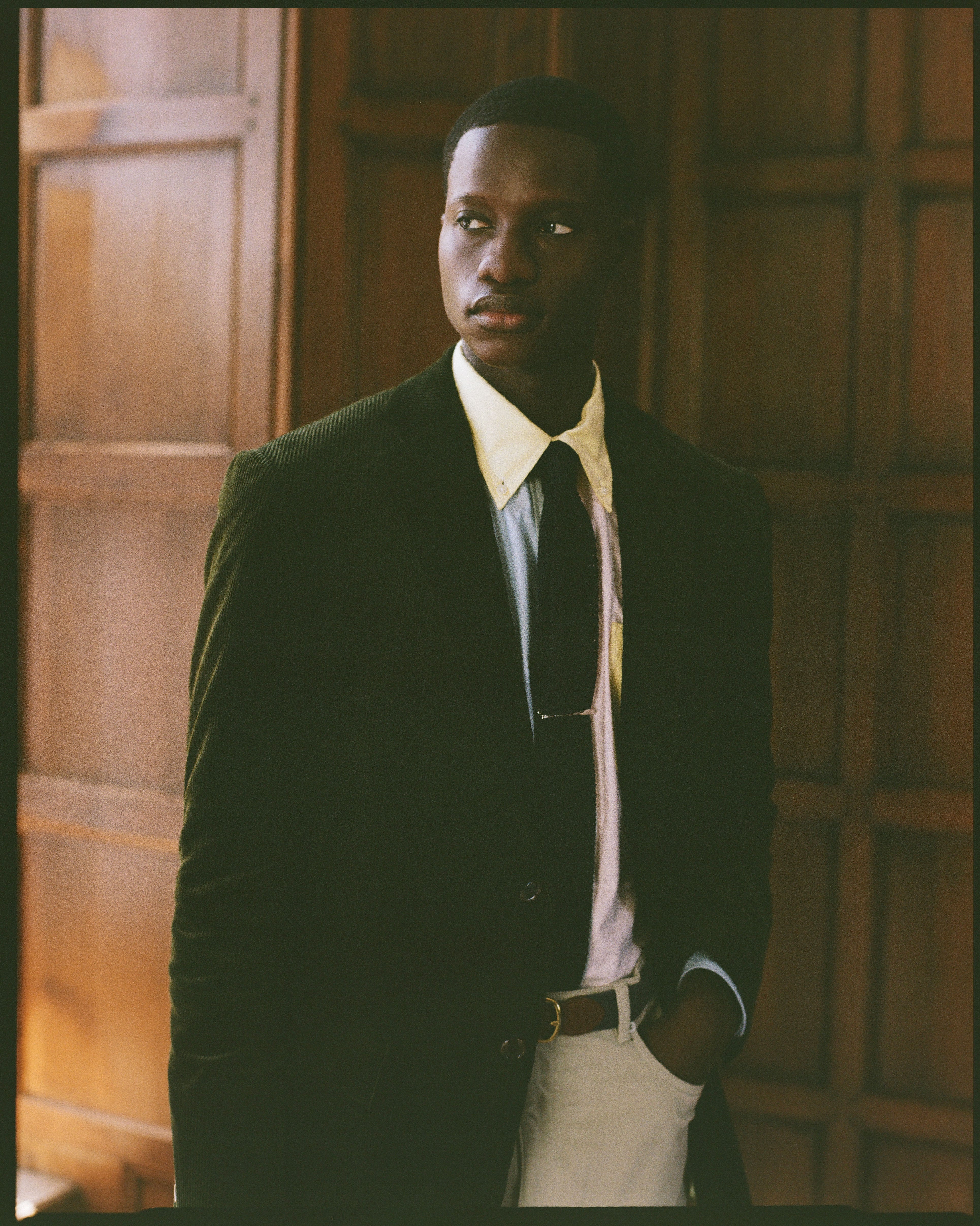 Made-in-USA Olive Duca Visconti Corduroy Sport Coat