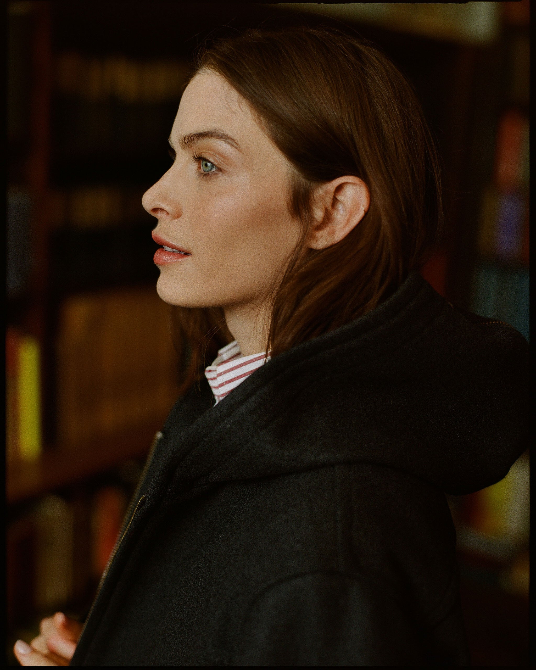 Grey Melton Wool Zermatt Coat