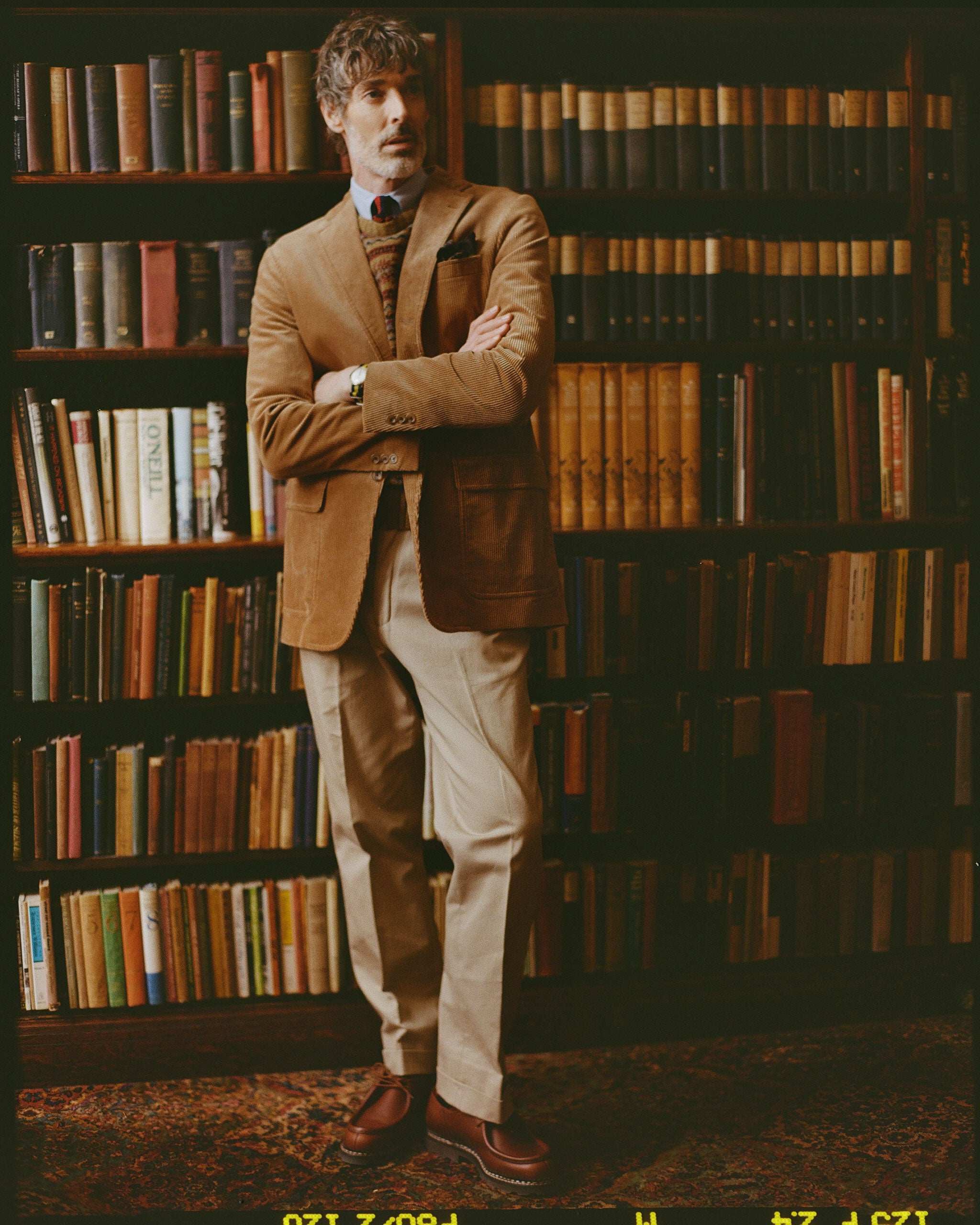 Made-in-USA Tan Duca Visconti Corduroy Sport Coat - Custom Make