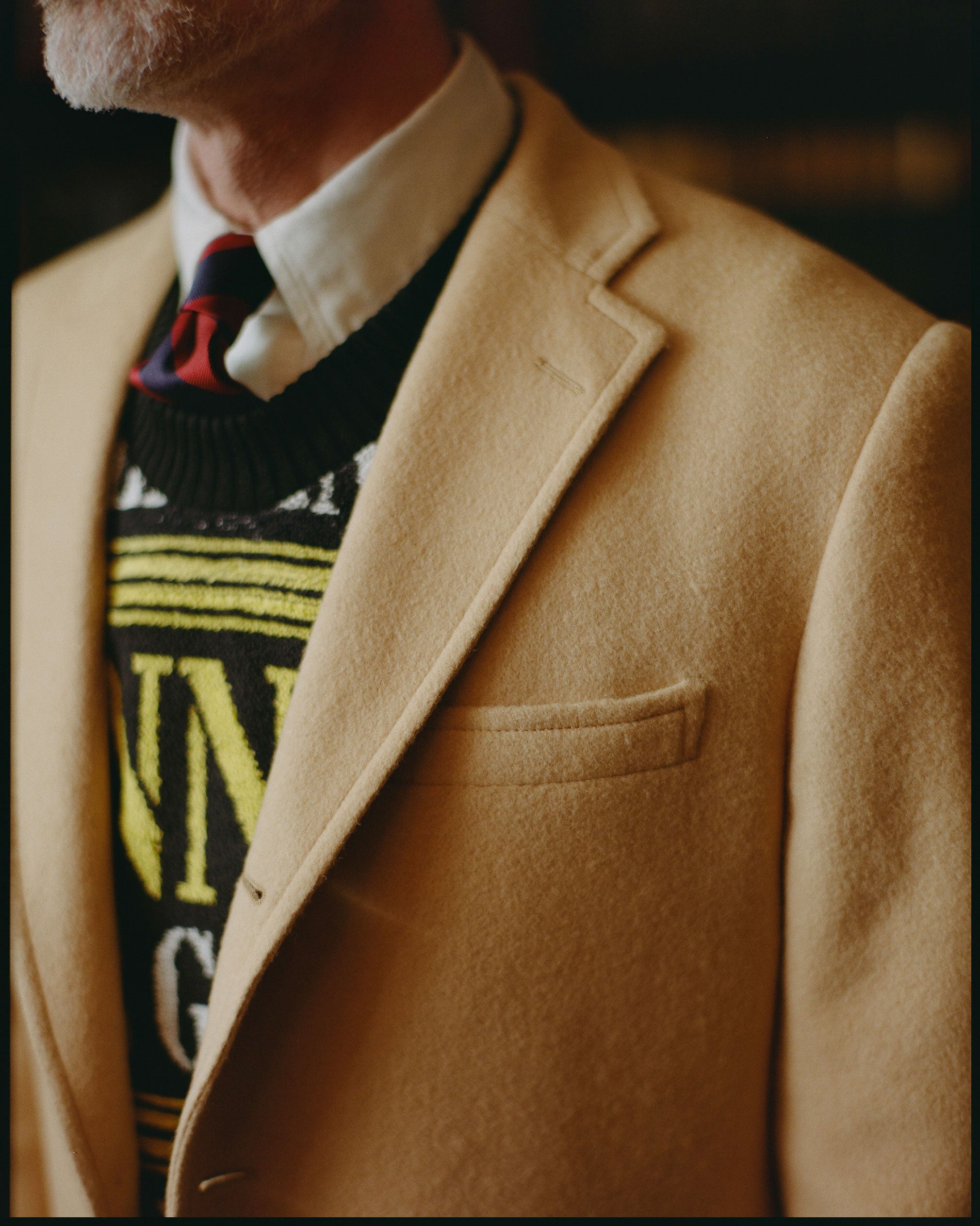 Made-in-USA Tan Pure Camelhair Sport Coat