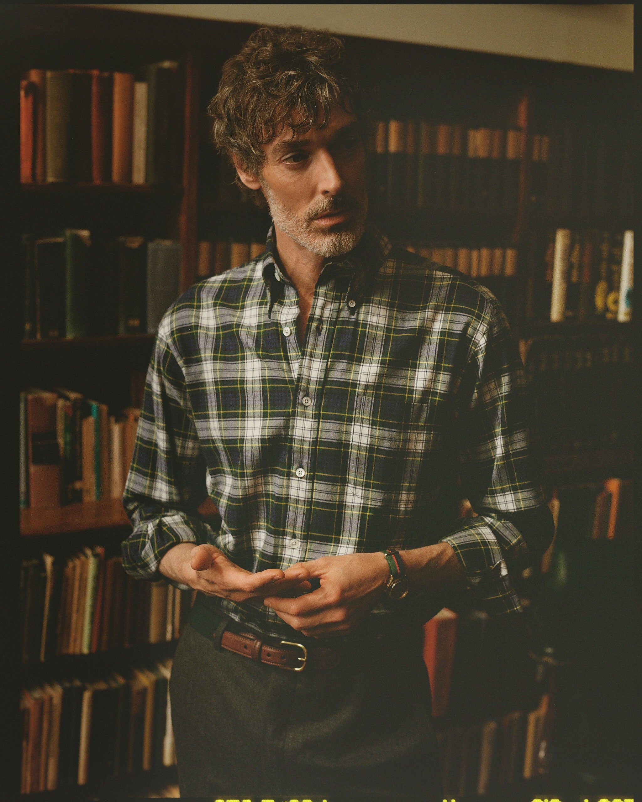 Made-in-USA Dress Gordon Tartan Flannel Sport Shirt - Classic Fit