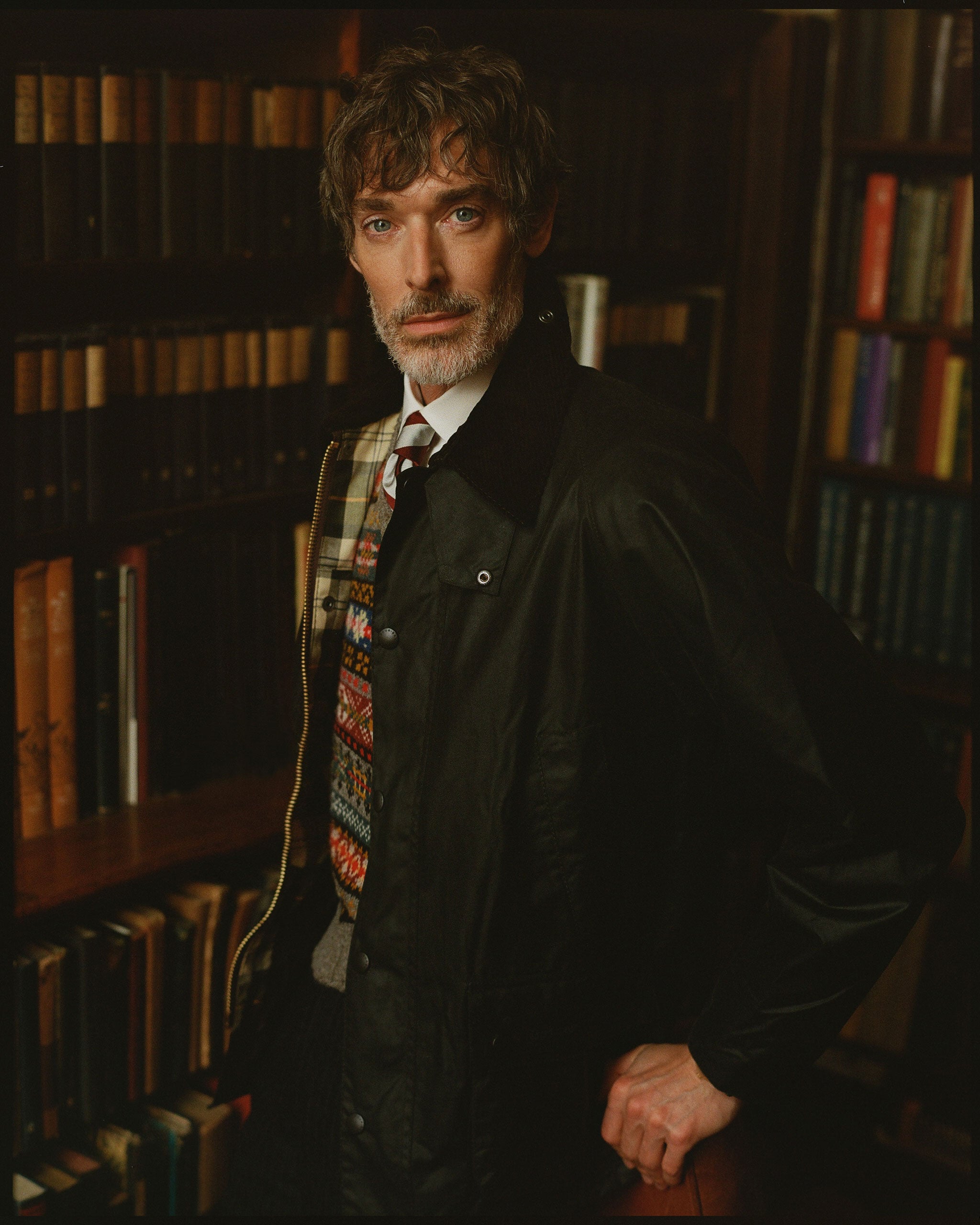 Made-in-England Barbour Sage Bedale® Wax Jacket