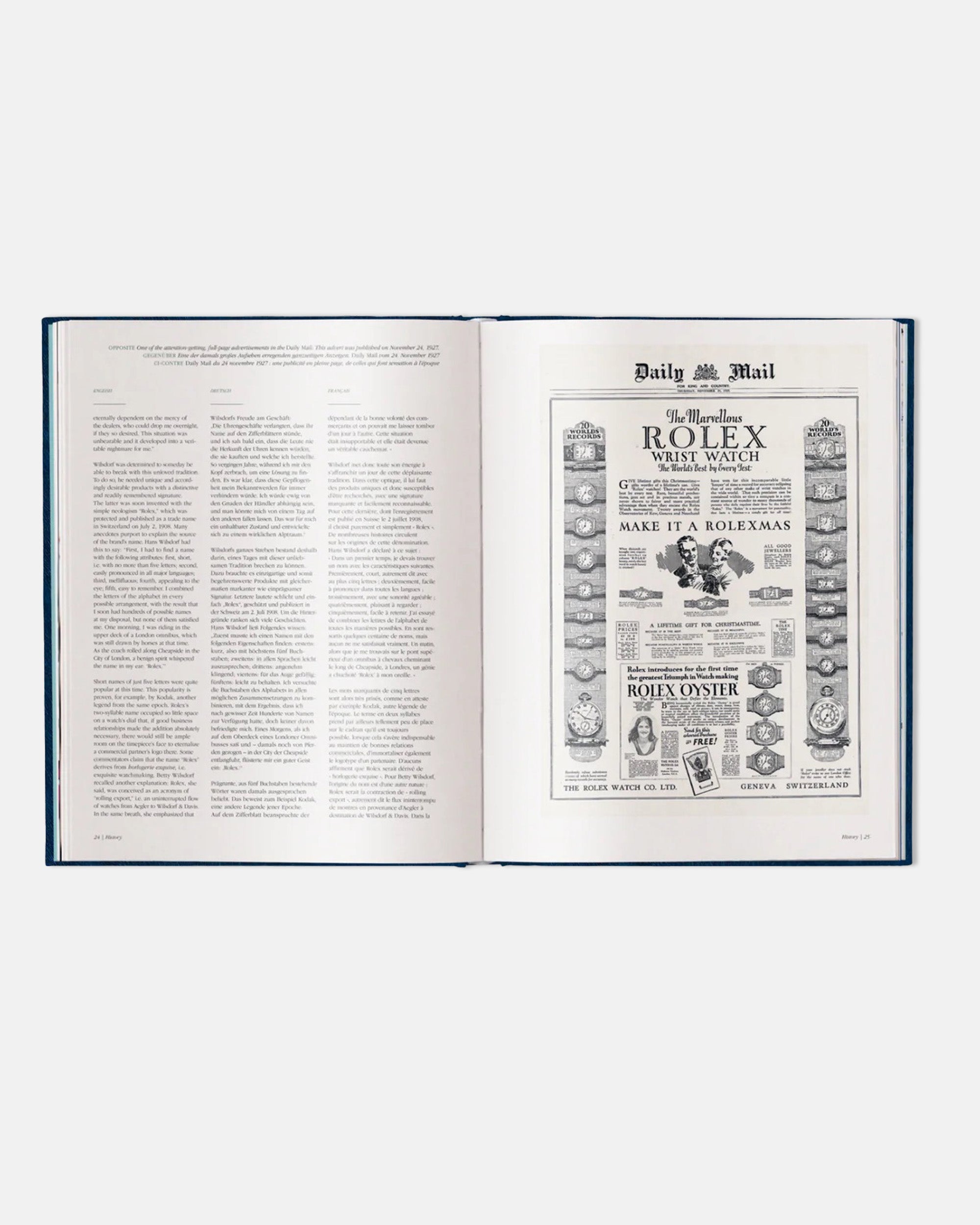 The Watch Book Rolex (Special Luxury Edition)