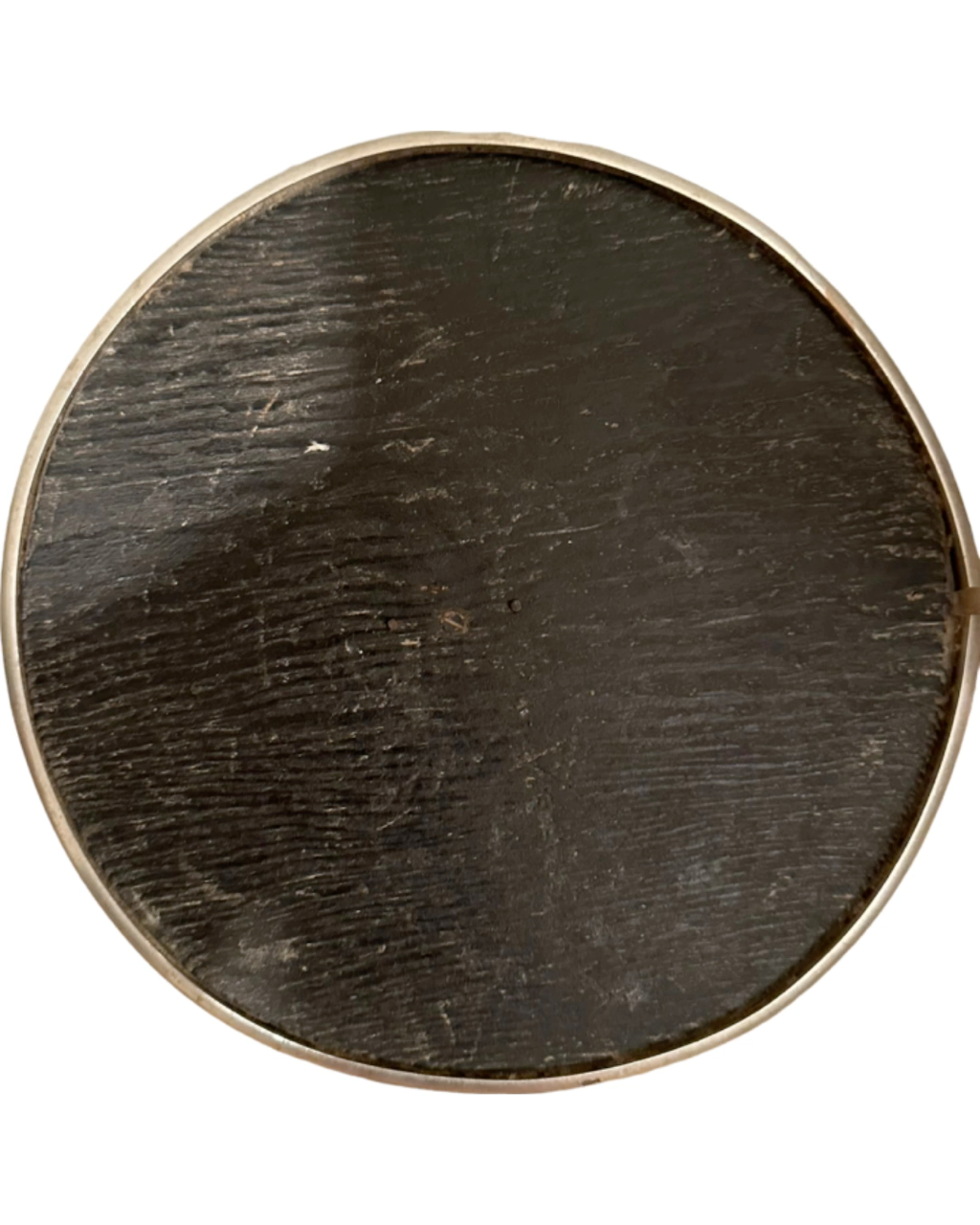 Antique Hand-Painted Standing Wooden Butler 35.5"H