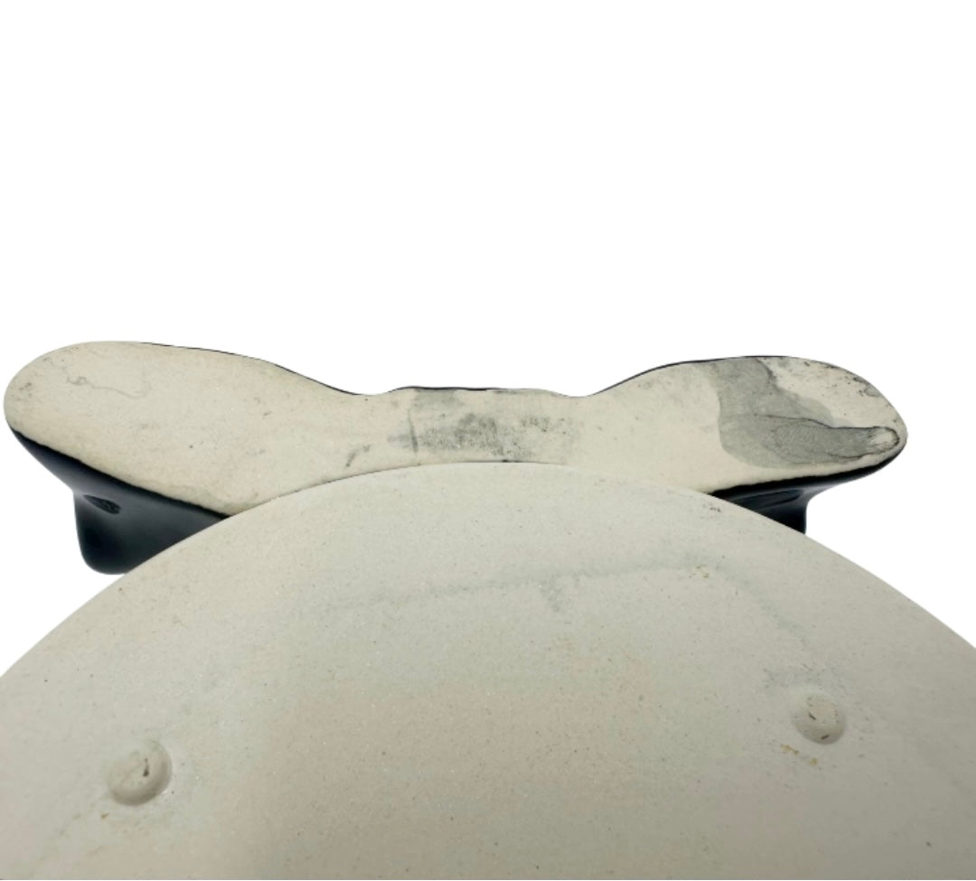 Vintage Bow Tie & Collar Ceramic Ashtray