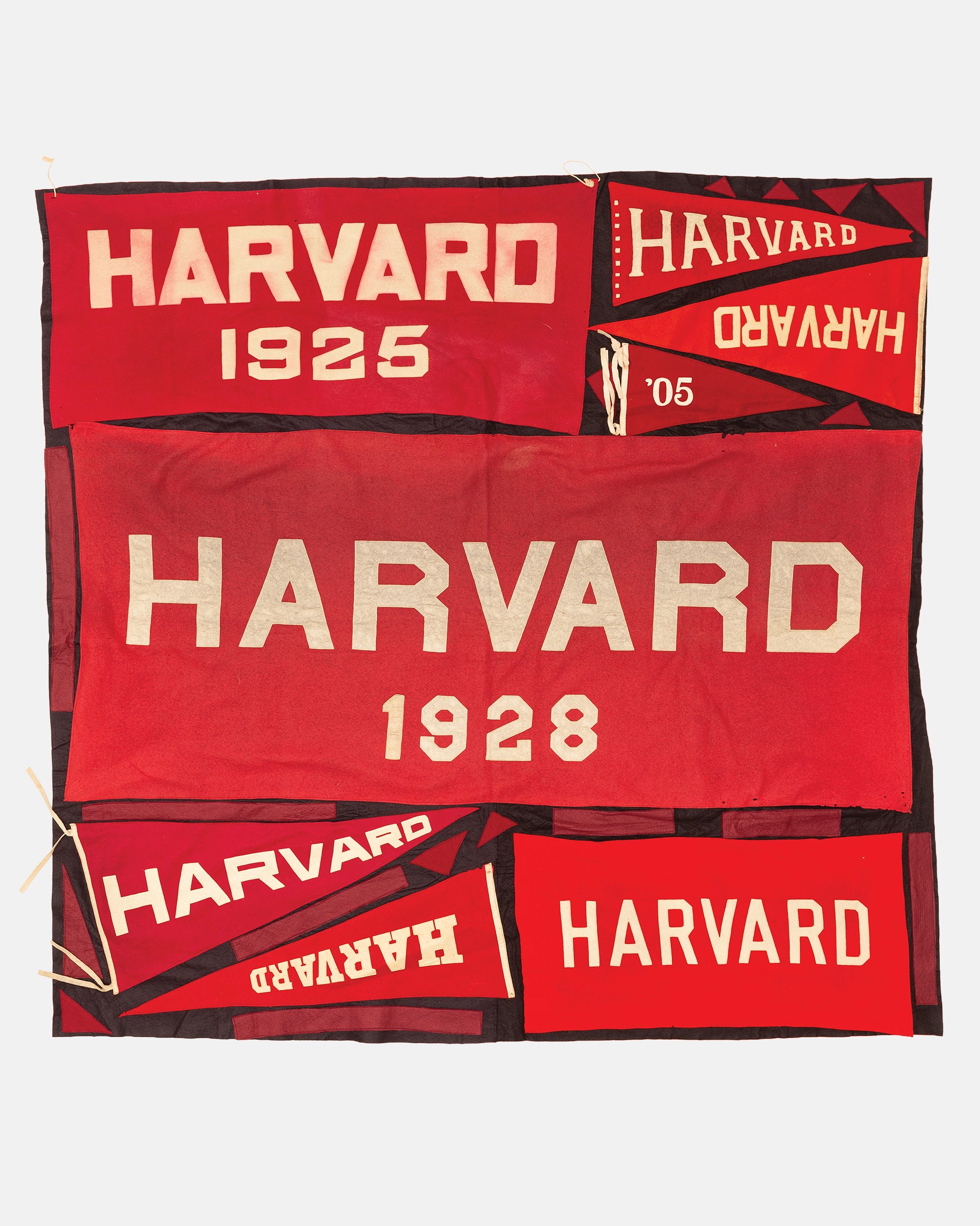 Vintage Pennant Quilt - Colleges #39