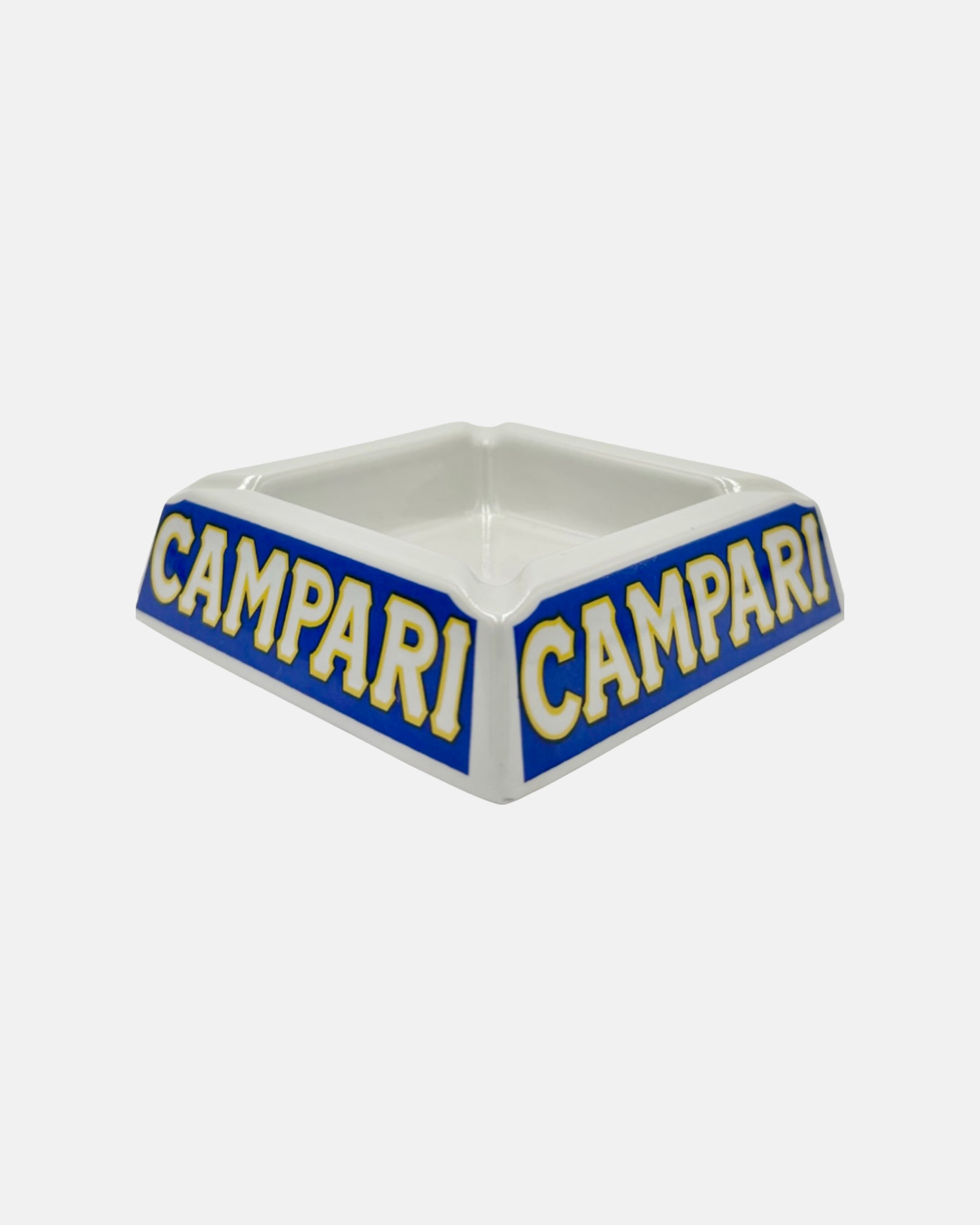Vintage Campari Italy Ceramic Ashtray