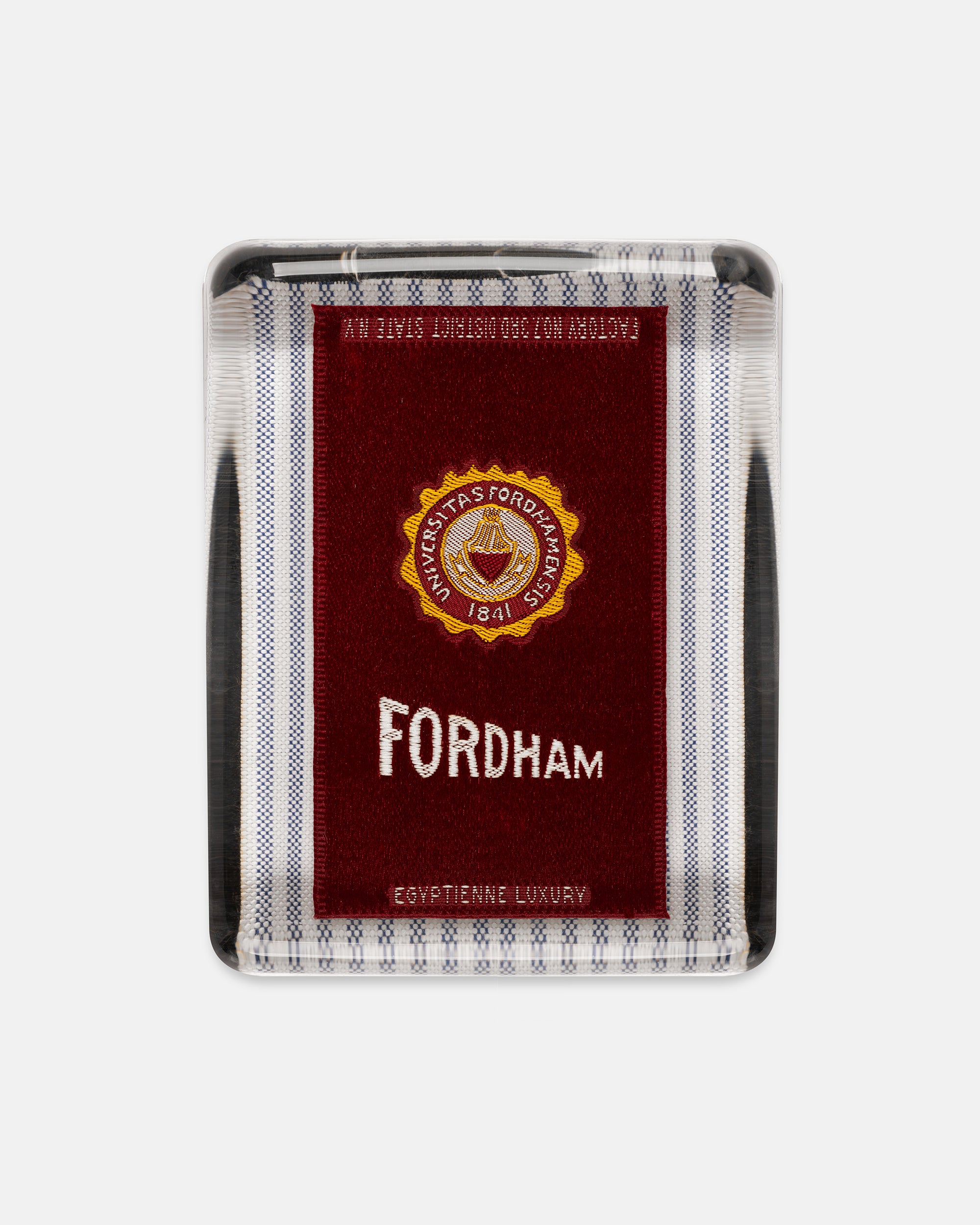 Fordham University Silk Paperweight
