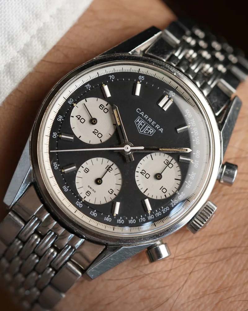 Heuer Carrera Reference 2447NST Unpolished