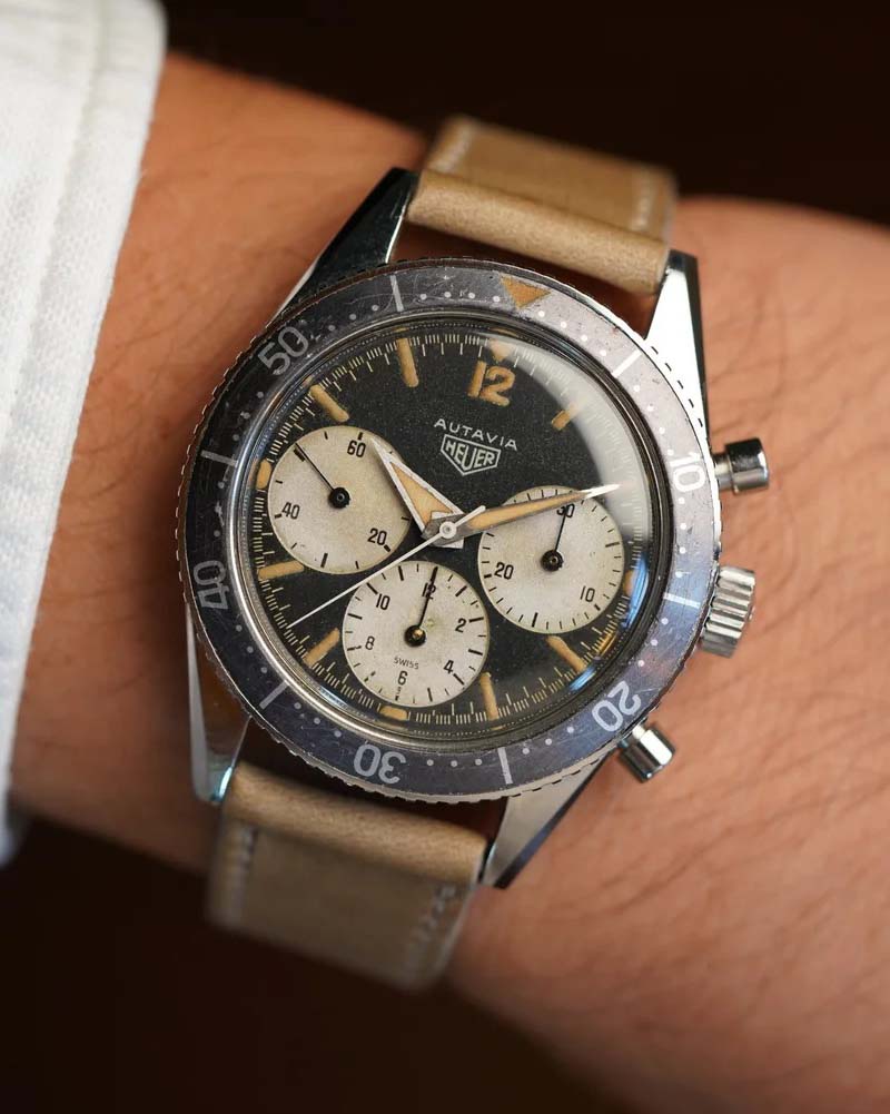 Heuer Autavia Reference 2446 First Generation Big Subs