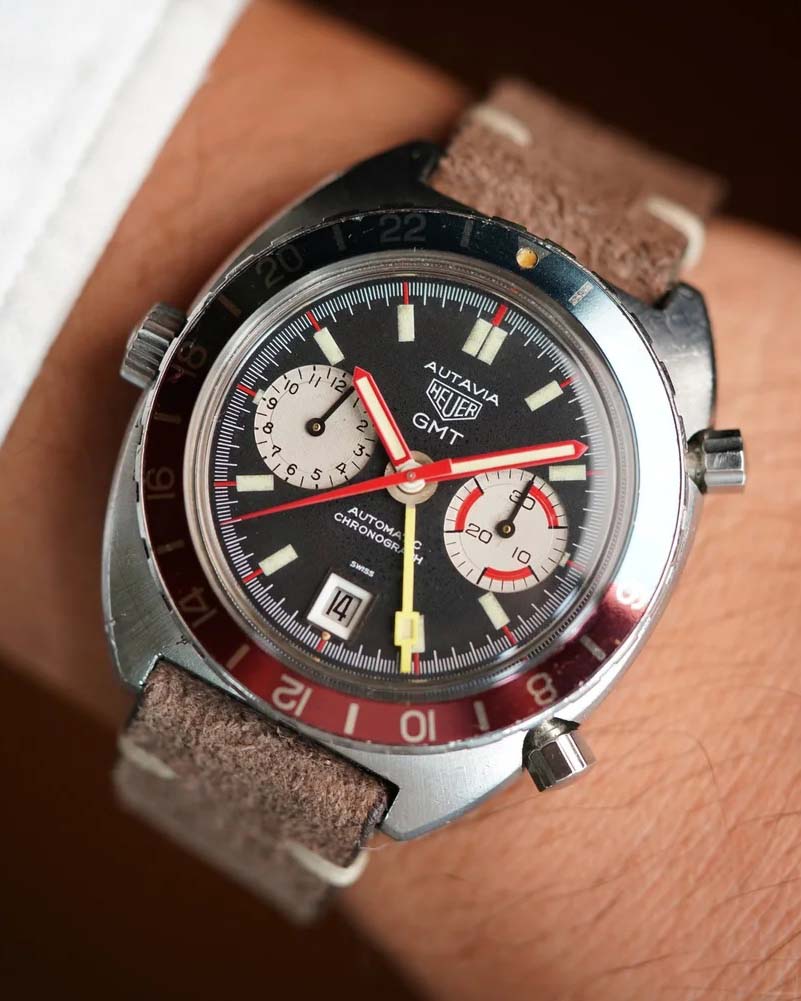 Heuer Autavia GMT Reference 1163